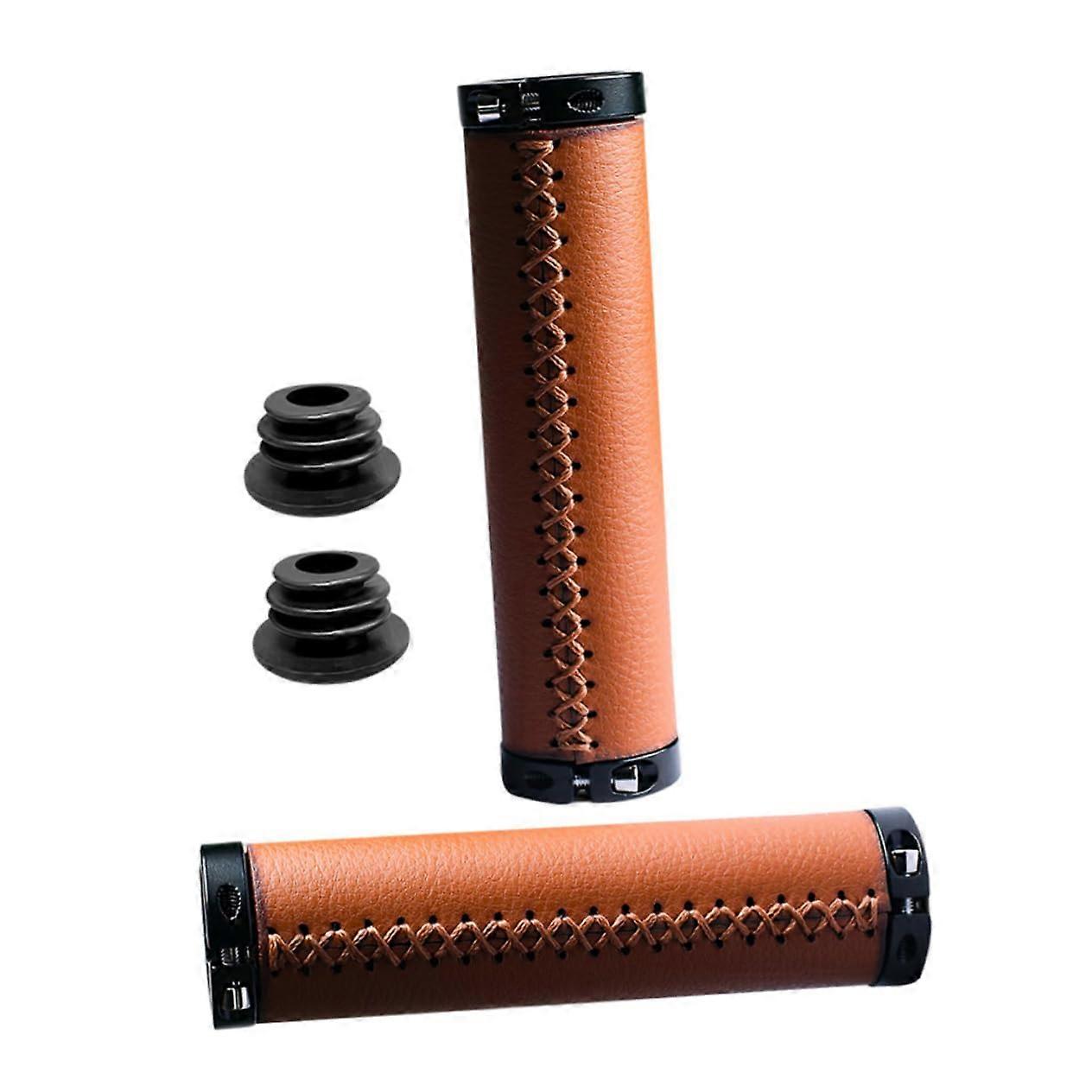 Professional Bike Grips, Ergonomic, Non-Slip, Wear-Resistant, Compatible with Mountain Bikes and Scooters, Durable Design