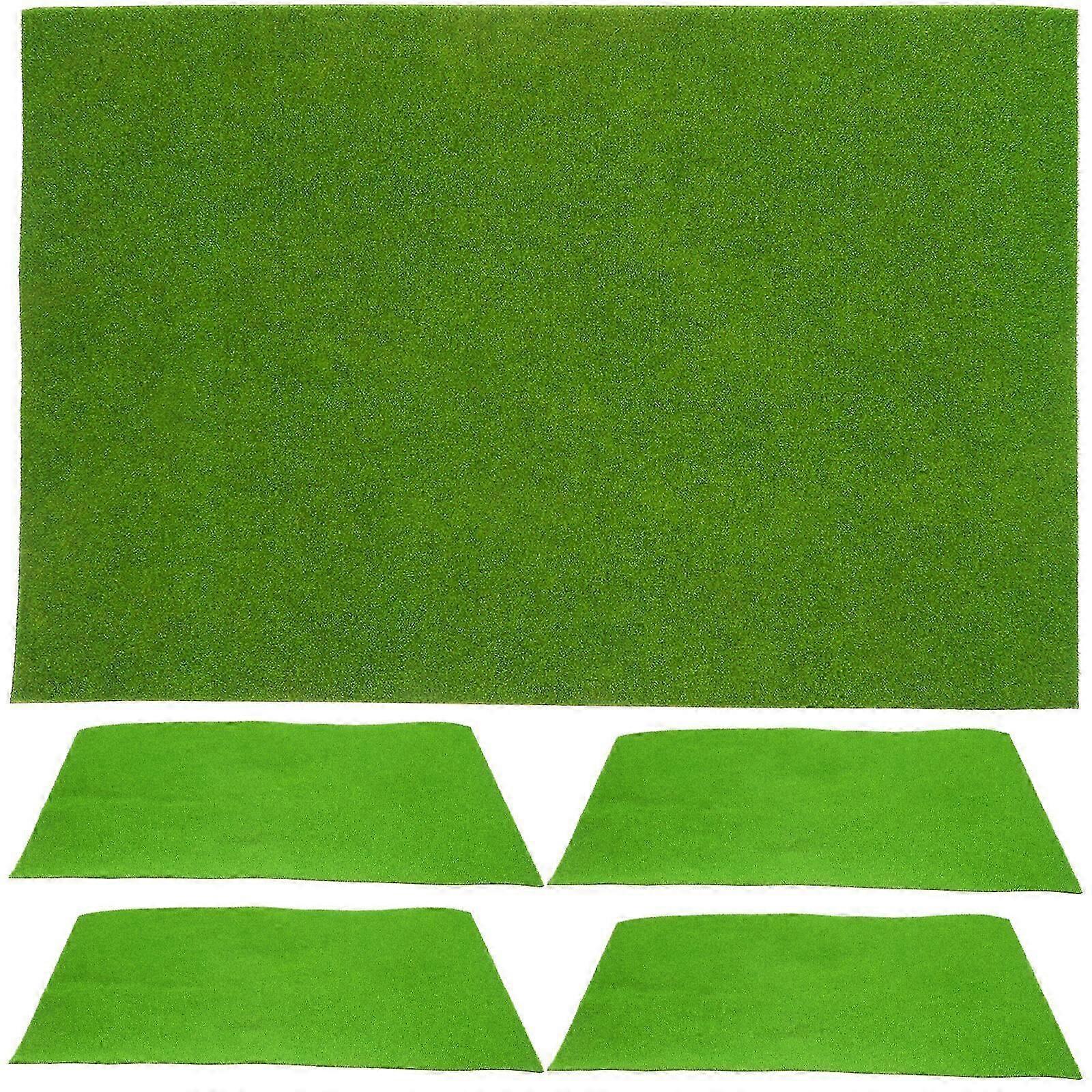 5 قطع وهمية العشب العشب الرمل الجدول العشب حصيرة الرمل الجدول وهمية حصيرة DIY العشب الديكور