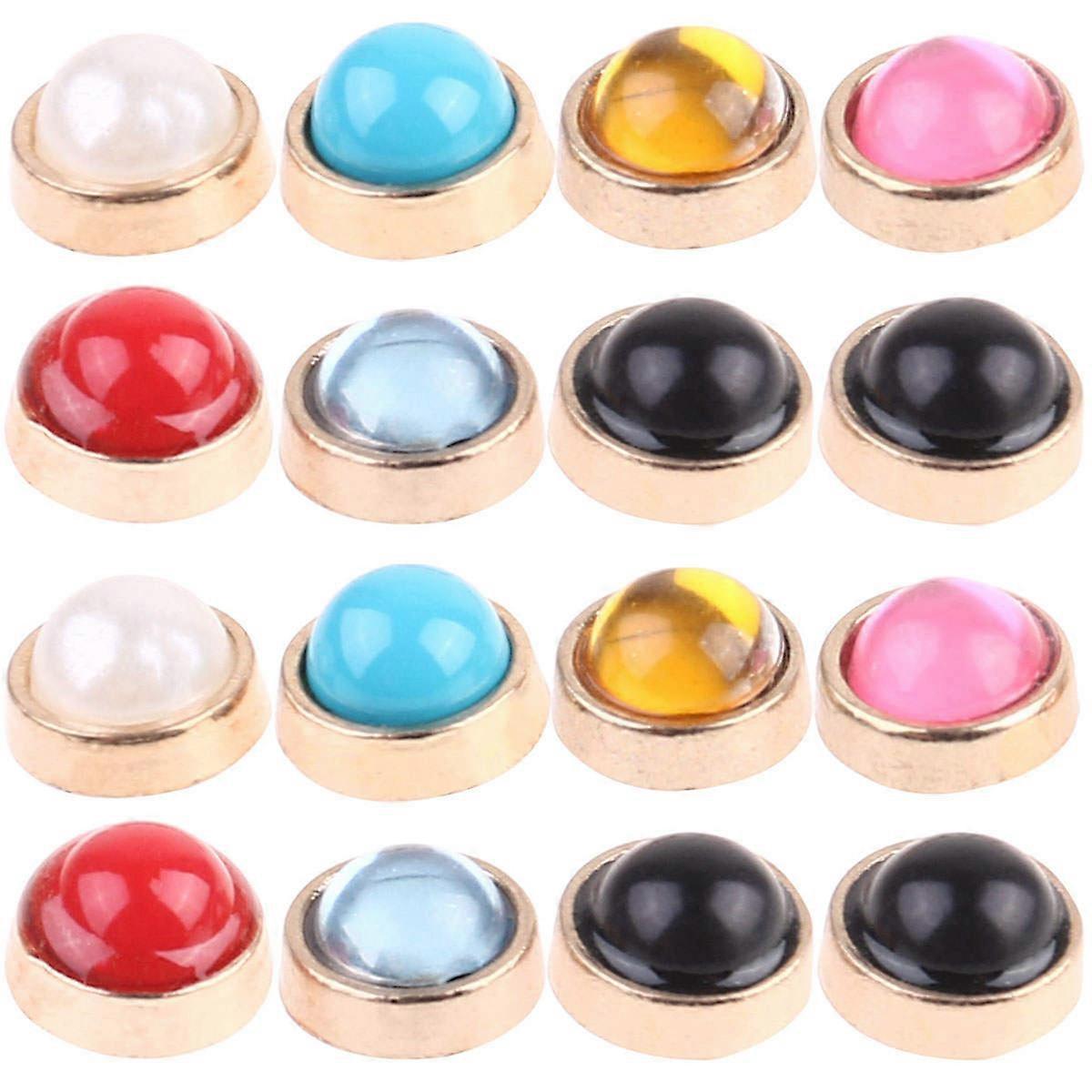 Rivet Set Watchband Rivets Leather Crafts Assorted Color 0.8 x 0.8 x 1 cm DIY Projects 70Pcs