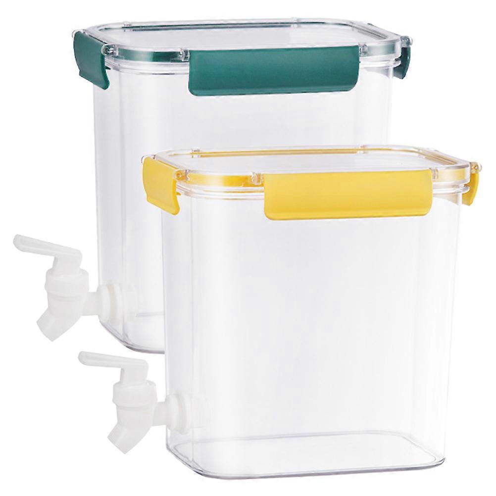 Spigot For Beverage Dispenser Solid Juice Container Outdoor Picnic Plastic 20X19.5X14CM 2Pcs