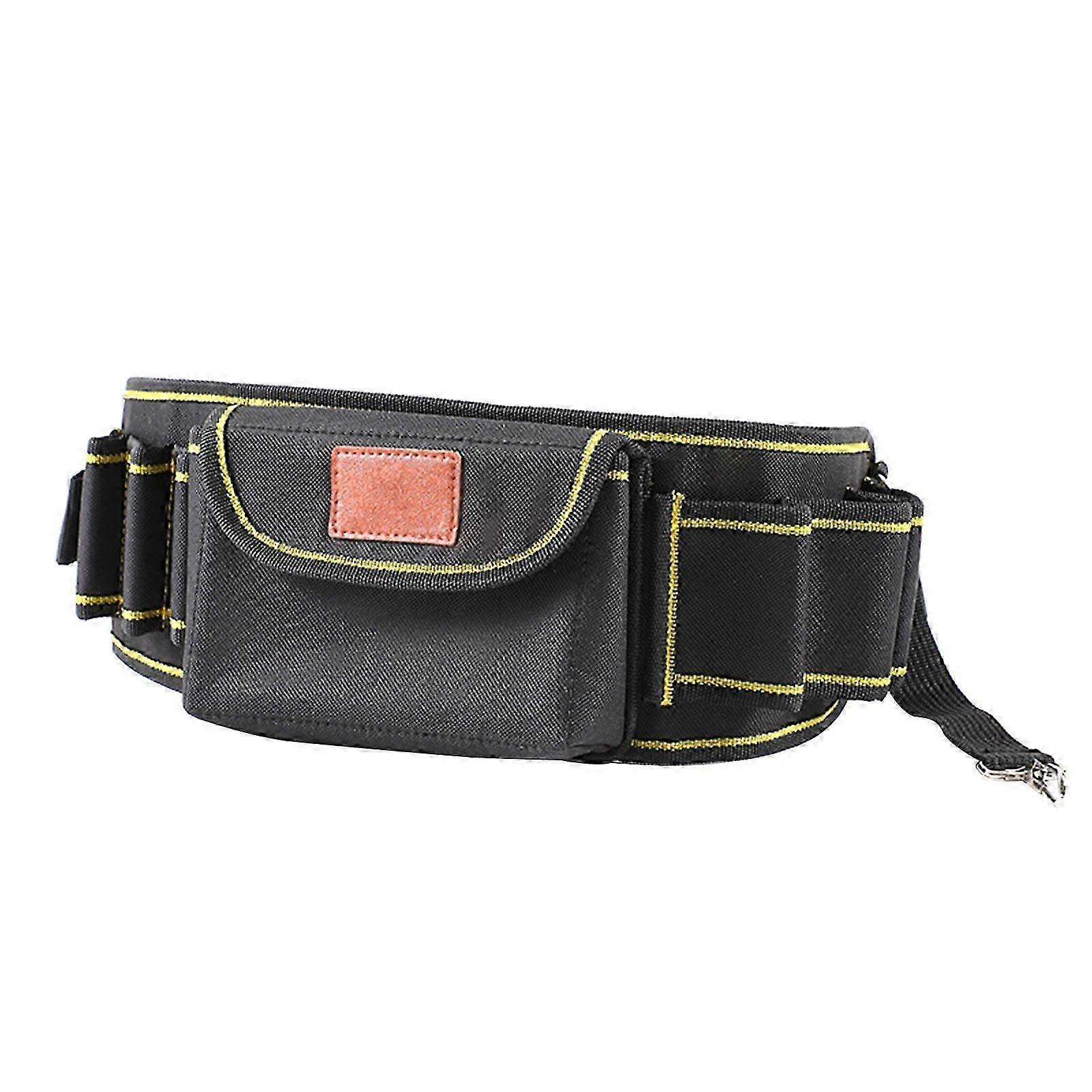 2025 Latest Model Carpentry Adjustable Tool Belt Storage with Multiple Pockets