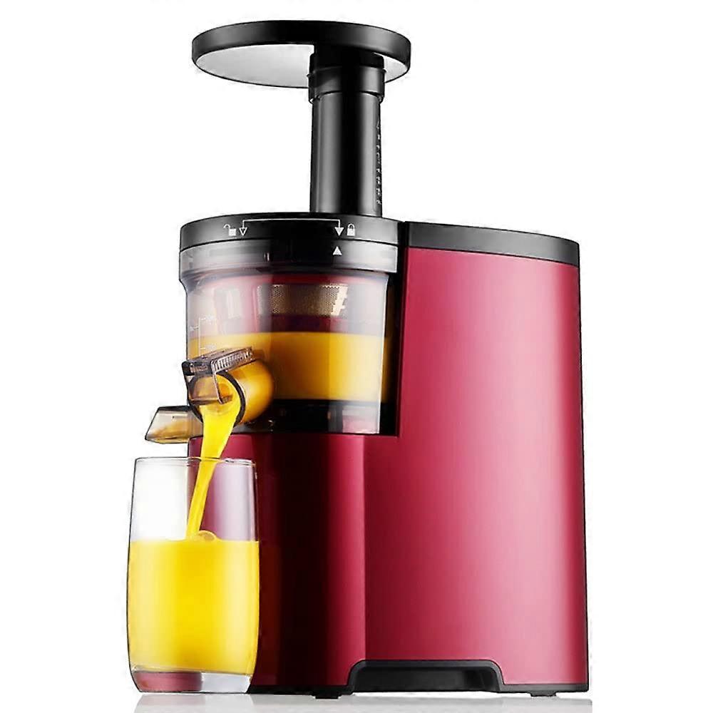 Slow Chewing Juicer with Wide Shaft Vertical Cold Press Quiet Motor Reverse BPA