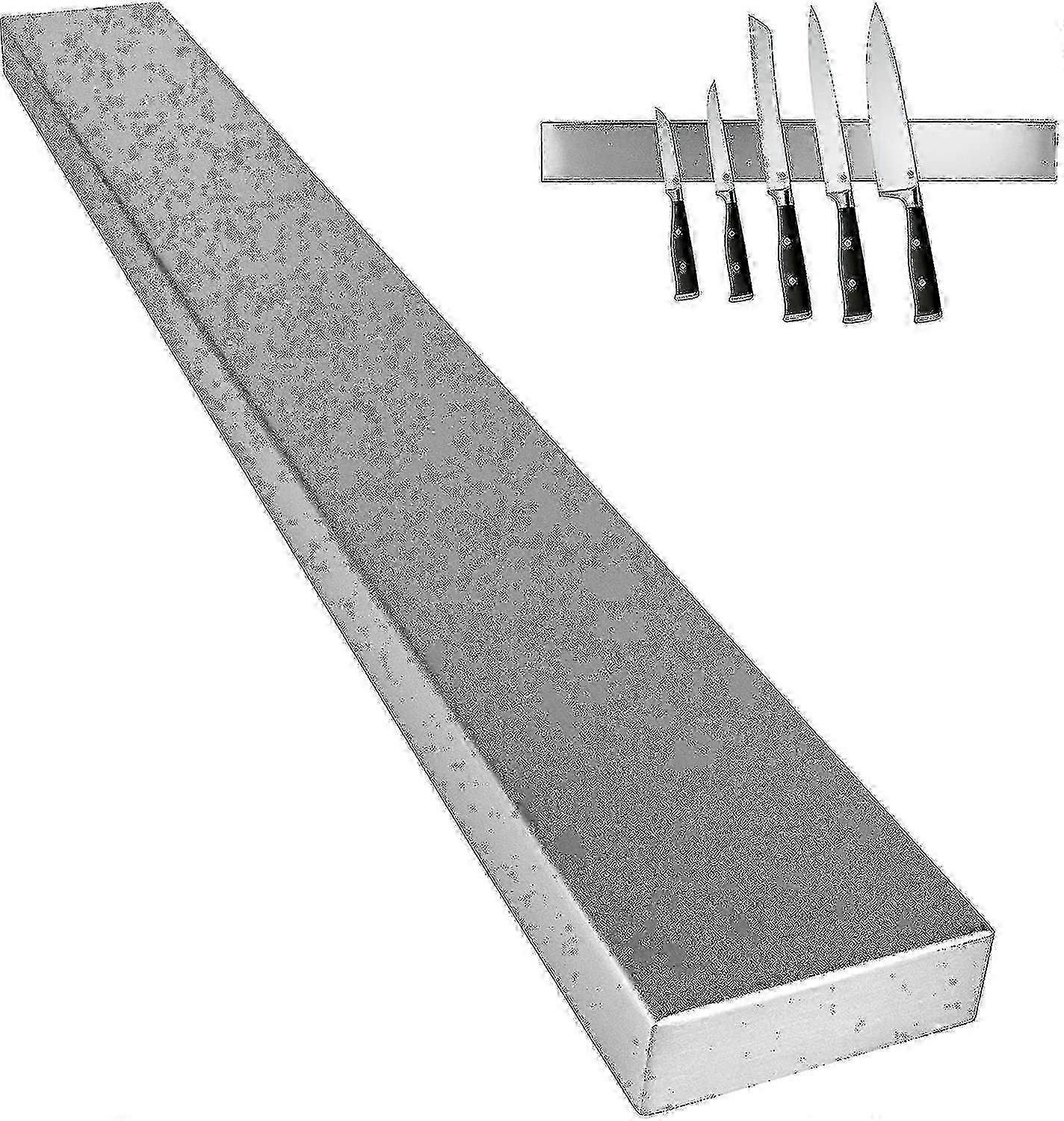 Supporto magnetico in acciaio inox da 30 cm per coltelli e utensili