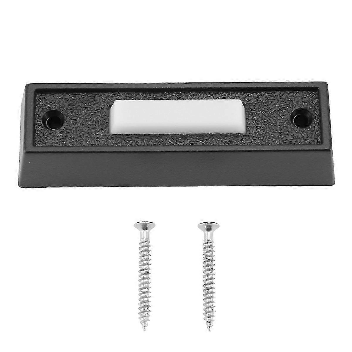 1PCS Wired Doorbell Button with LED Light, Replacement Of Doorbell Ring Button, Wall Mounted Door Op Edition 0709