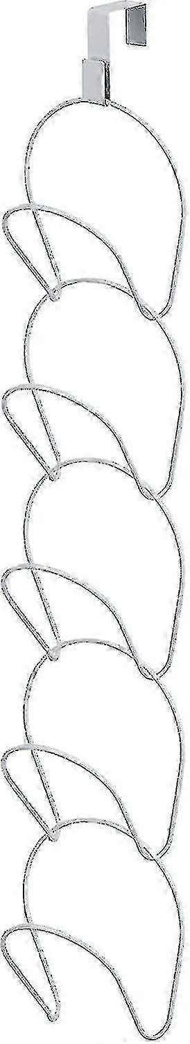 Wall Mounted Hat Rack, Baseball Cap Holder with 5 Rings, Hat Storage Organizer with 1 Door Hook