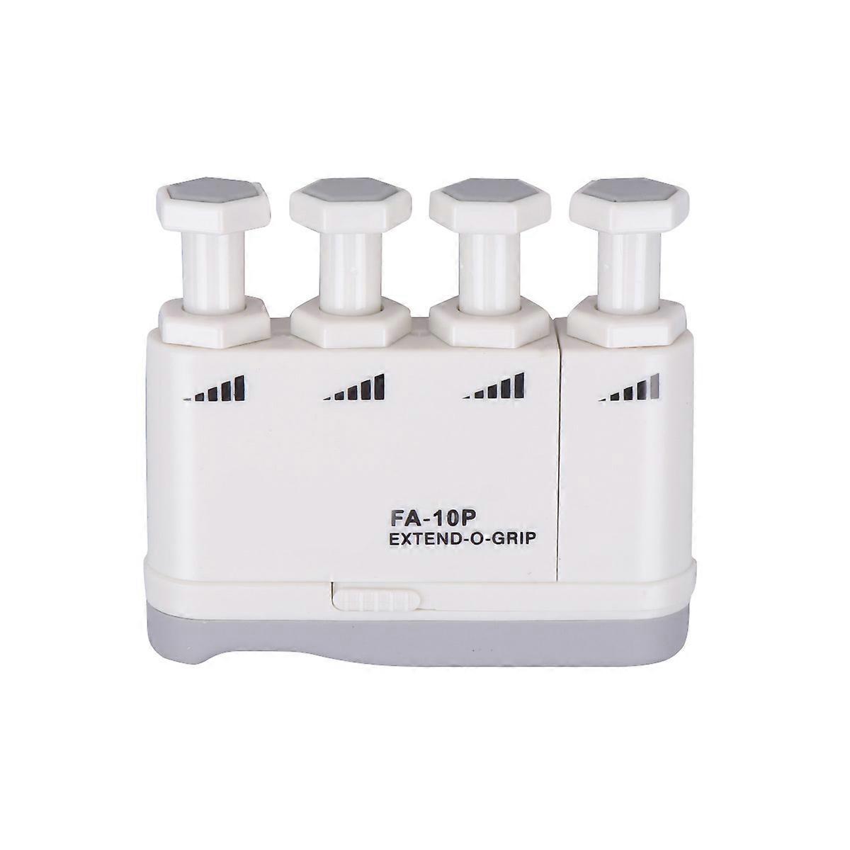 Guitar Trainer Tool Hand Grip Finger Trainer White Rectangular Finger Flexibility Exercise Pianists 1Pcs