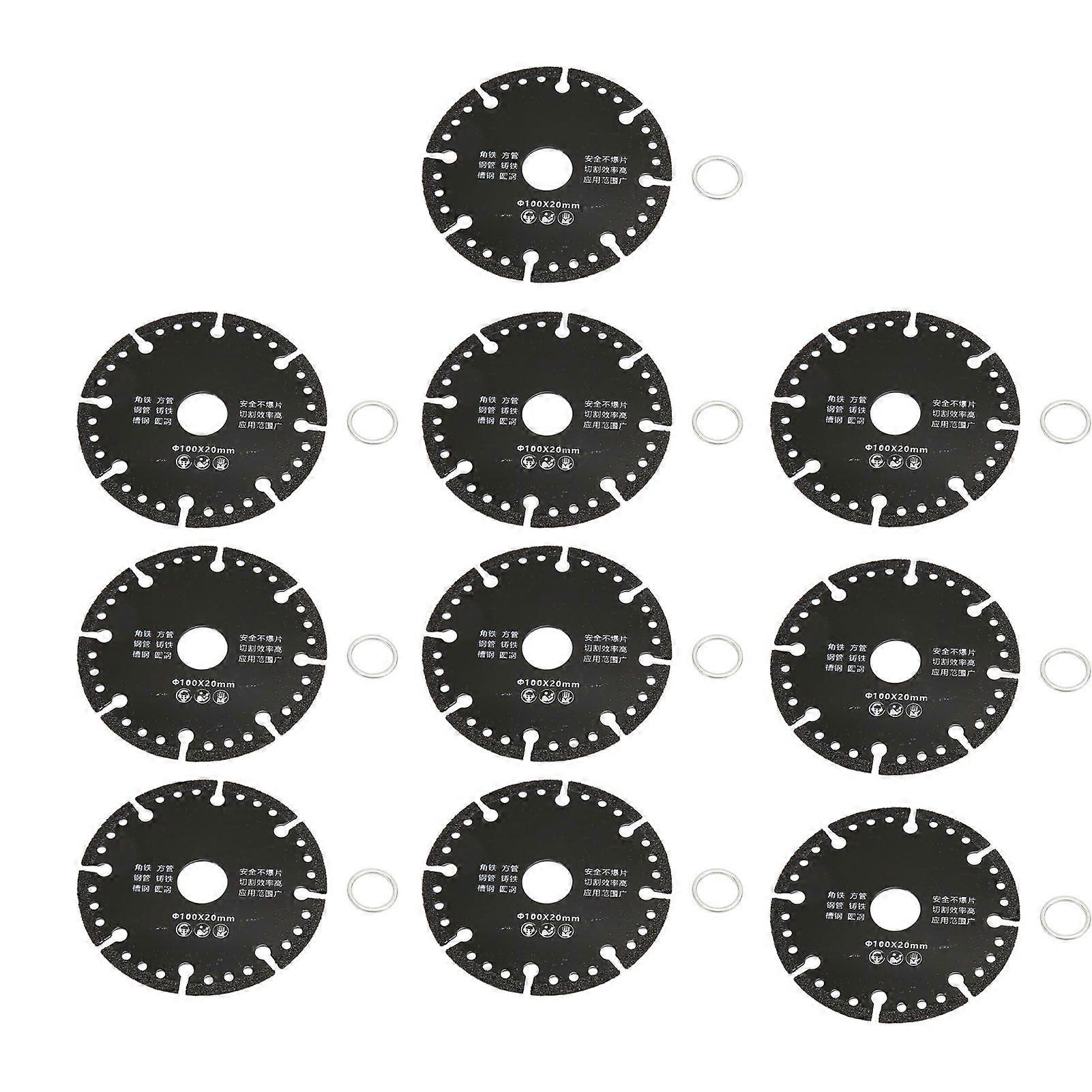 2025 Latest Model  10pcs Angle Grinder Saw Blade Flat Emery Multifunctional