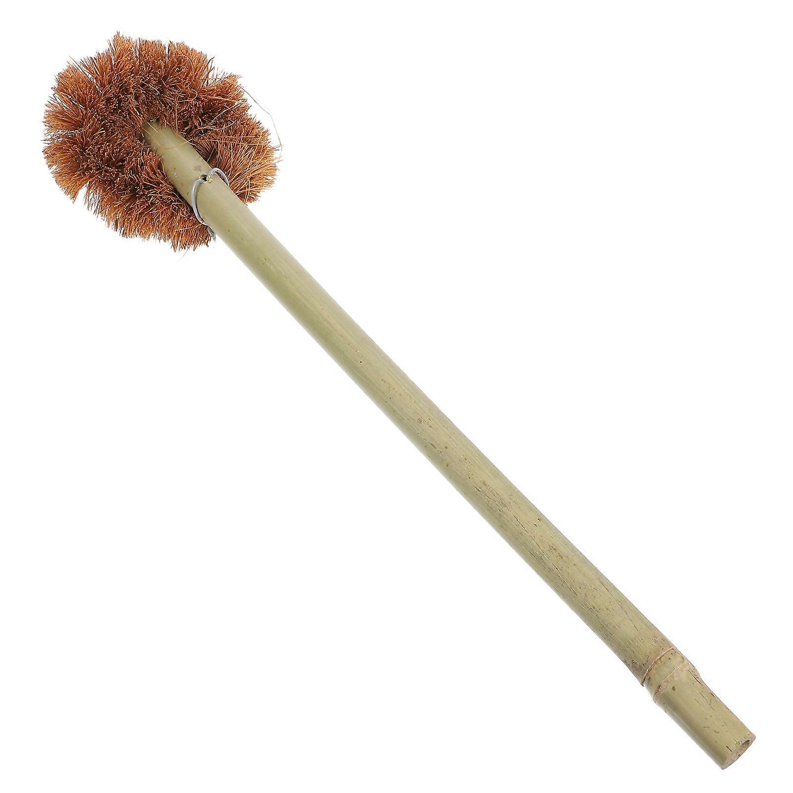 Dish Washer Scrubber Wok Brush Kitchen Tool Chefs Cleaning 17.7×3.7×0.8in 1Pack