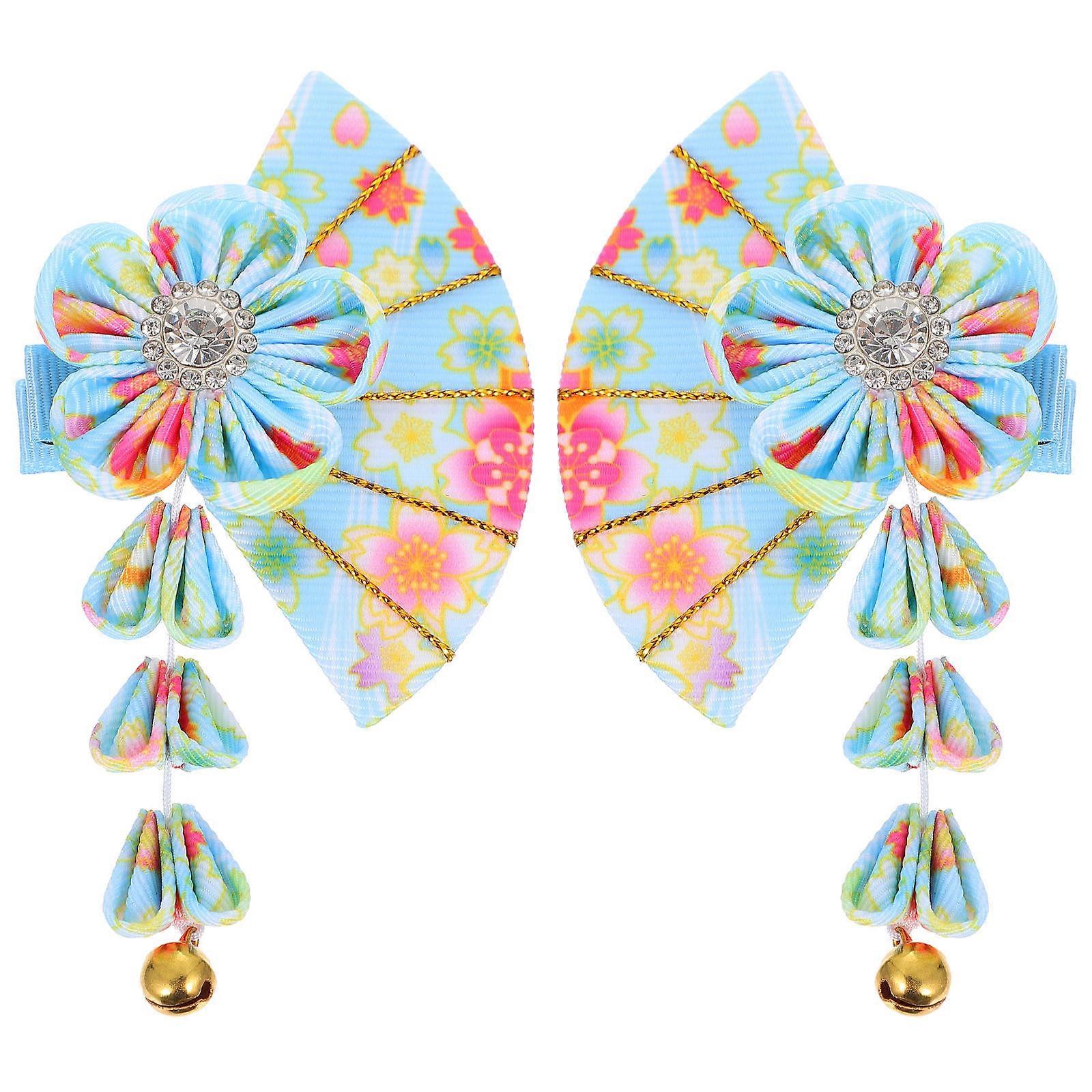 Elegant Tassel Bobby Pin for Women – Unique Fan Flower Hair Clip, Lightweight Decorative Accessory for Various Hairstyles