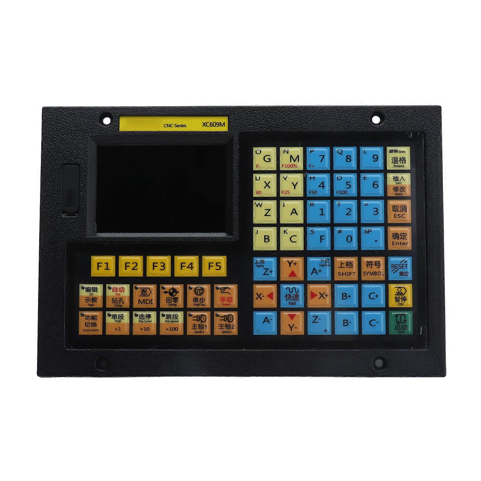 CNC Motion Controller 3.5in LCD Display Linkage Milling Drilling Machine Control System DC 24V