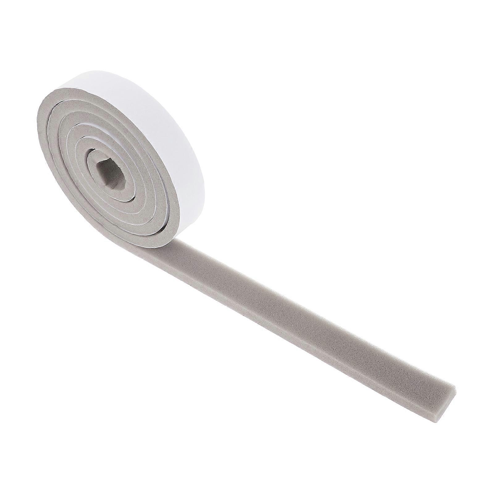 White Sponge Self-adhesive Door Sealant Strip for Home Use 1 Roll