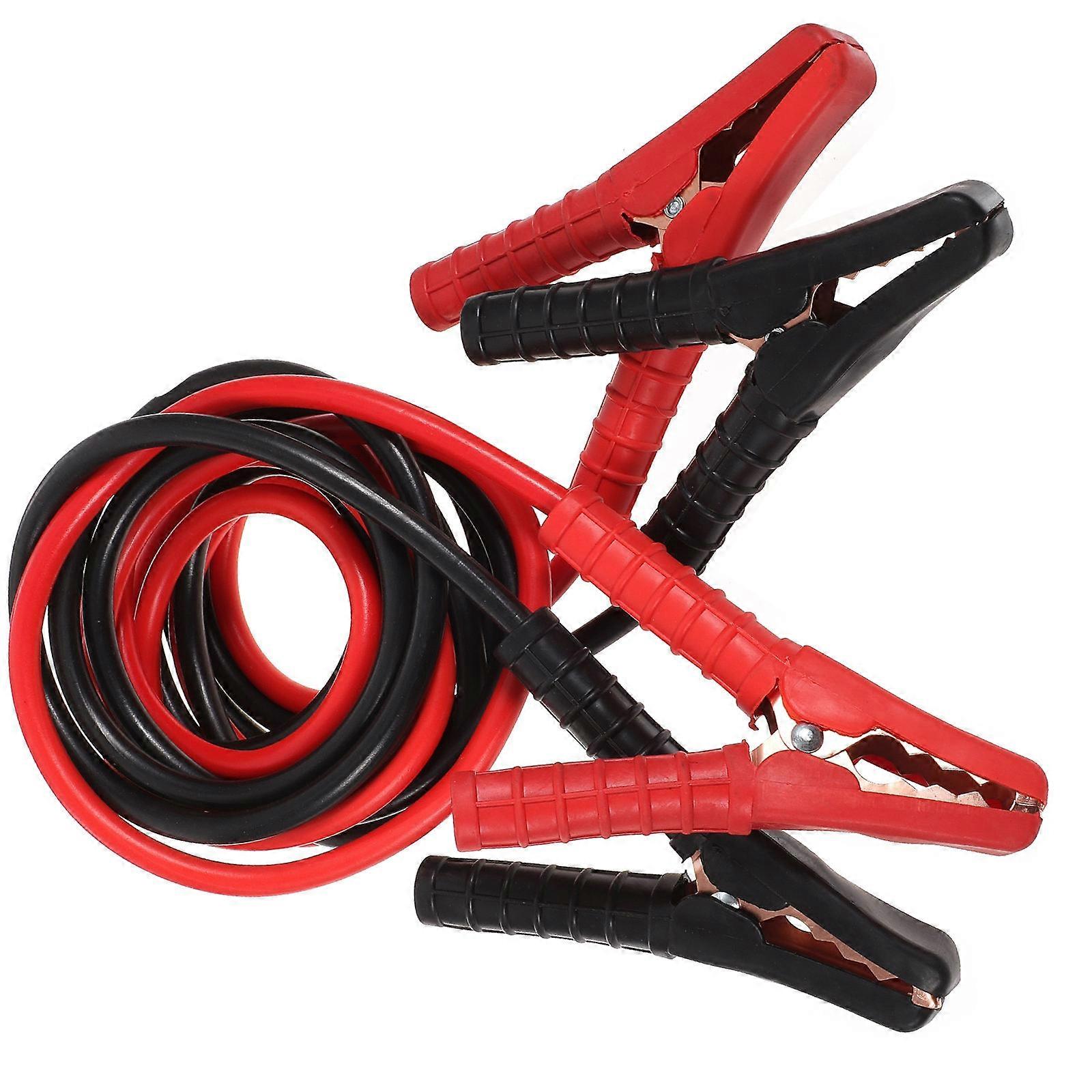 Jumper Cables for Car with Heavy Duty Construction and Copper Clamps for Excellent Grip 1000A Max Current