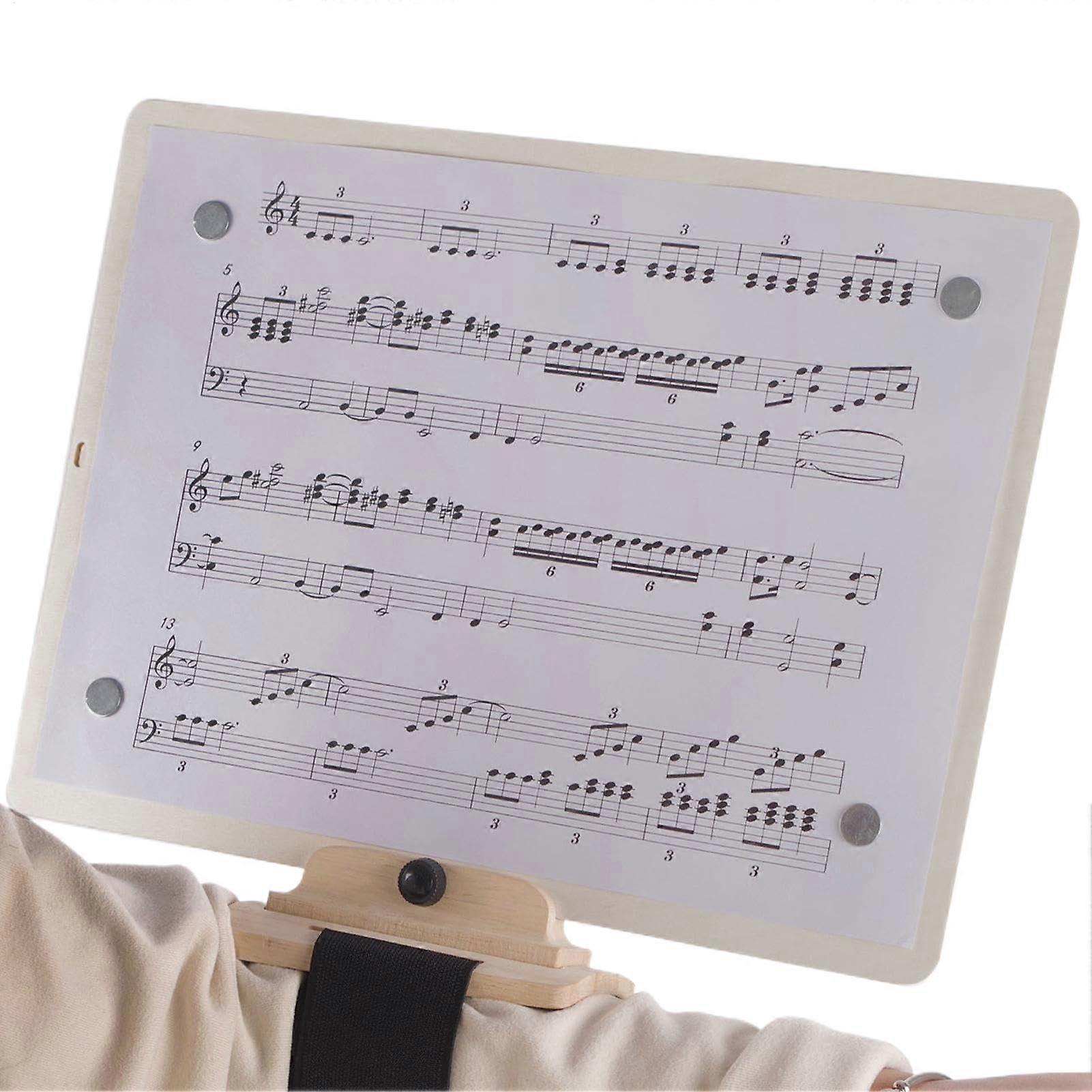 Portable Music Stand | Adjustable Violin Stand, Lightweight Trumpet Holder, Guitar Sheet Music Stand for Bands and Practice