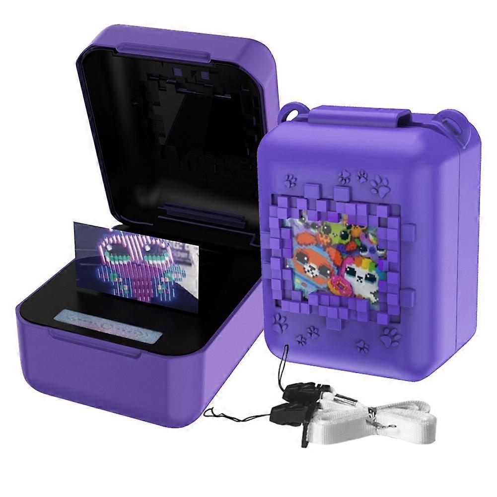 For Bitzee Pet Machine Case Protective Cover Silicone Box for Kids Electronic Virtual Pets Protective ShellAccessories,A