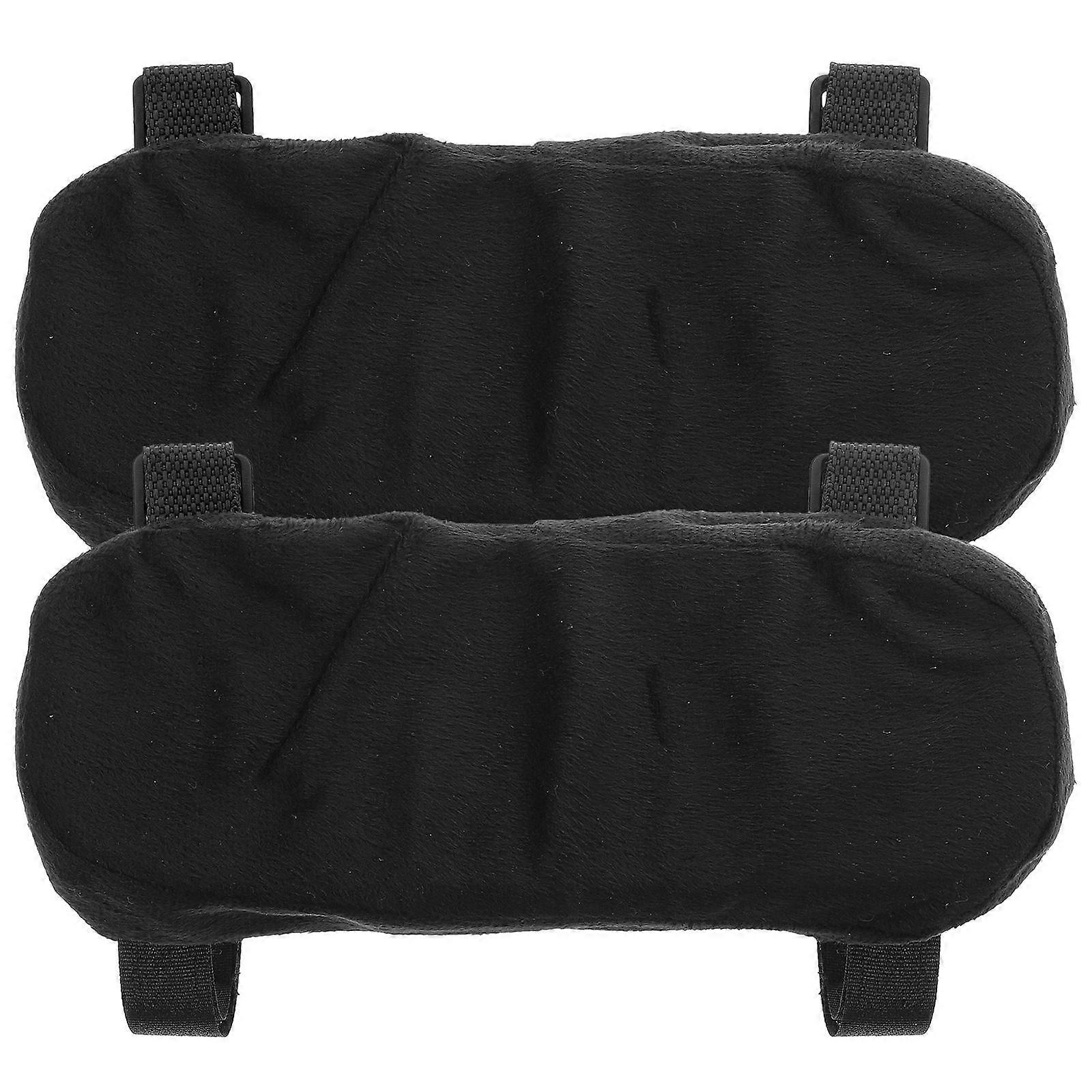 Comfortable Rebound Armrest Pads   Non Slip Elbow Support Cushions for Office & Gaming Chairs, Height Adjustable, Easy Installation, Reusable Design