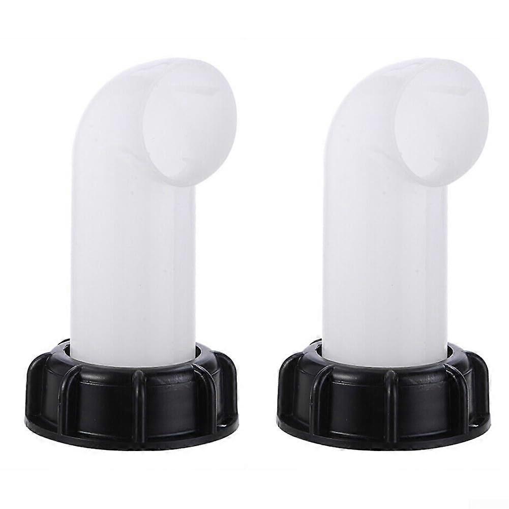 IBC Container Adapter Outlet 90 Degree Rainwater Tank Connection (Pack of 2)