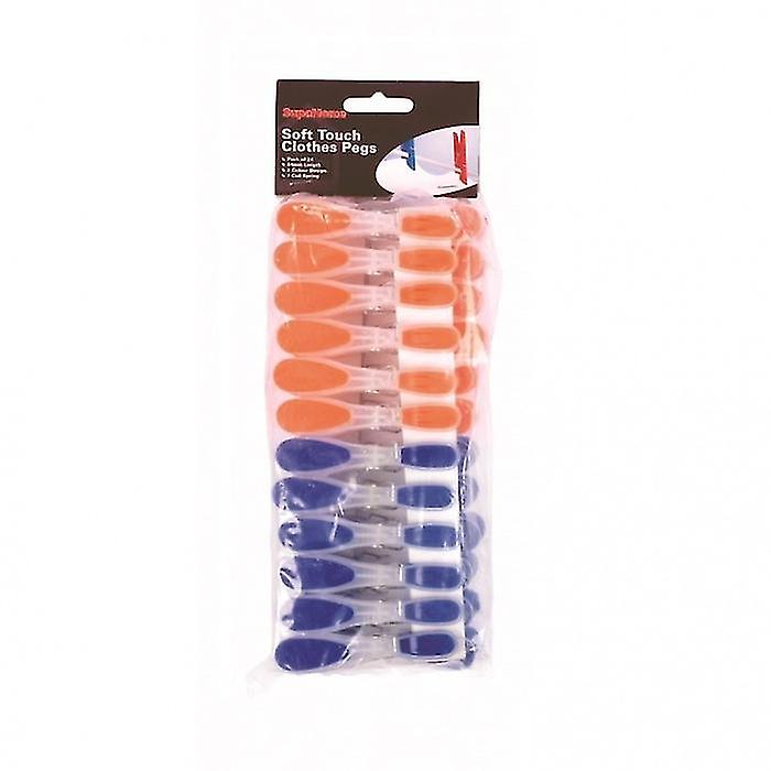 SupaHome Soft Touch Clothes Peg (Pack of 24)