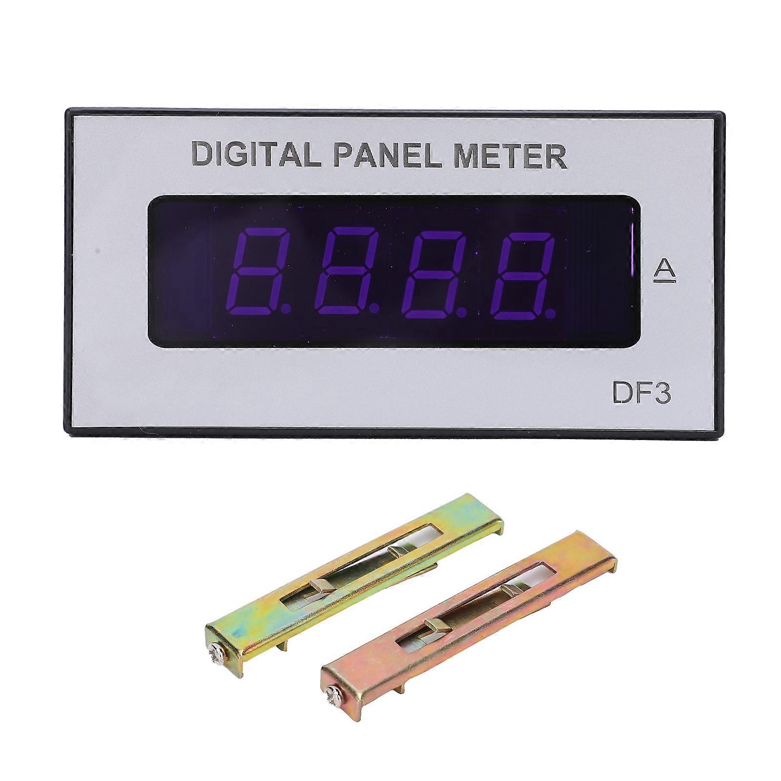 BERM Digital Panel Meter Digital Display Current Measuring Tools DF3 DC10A 220V