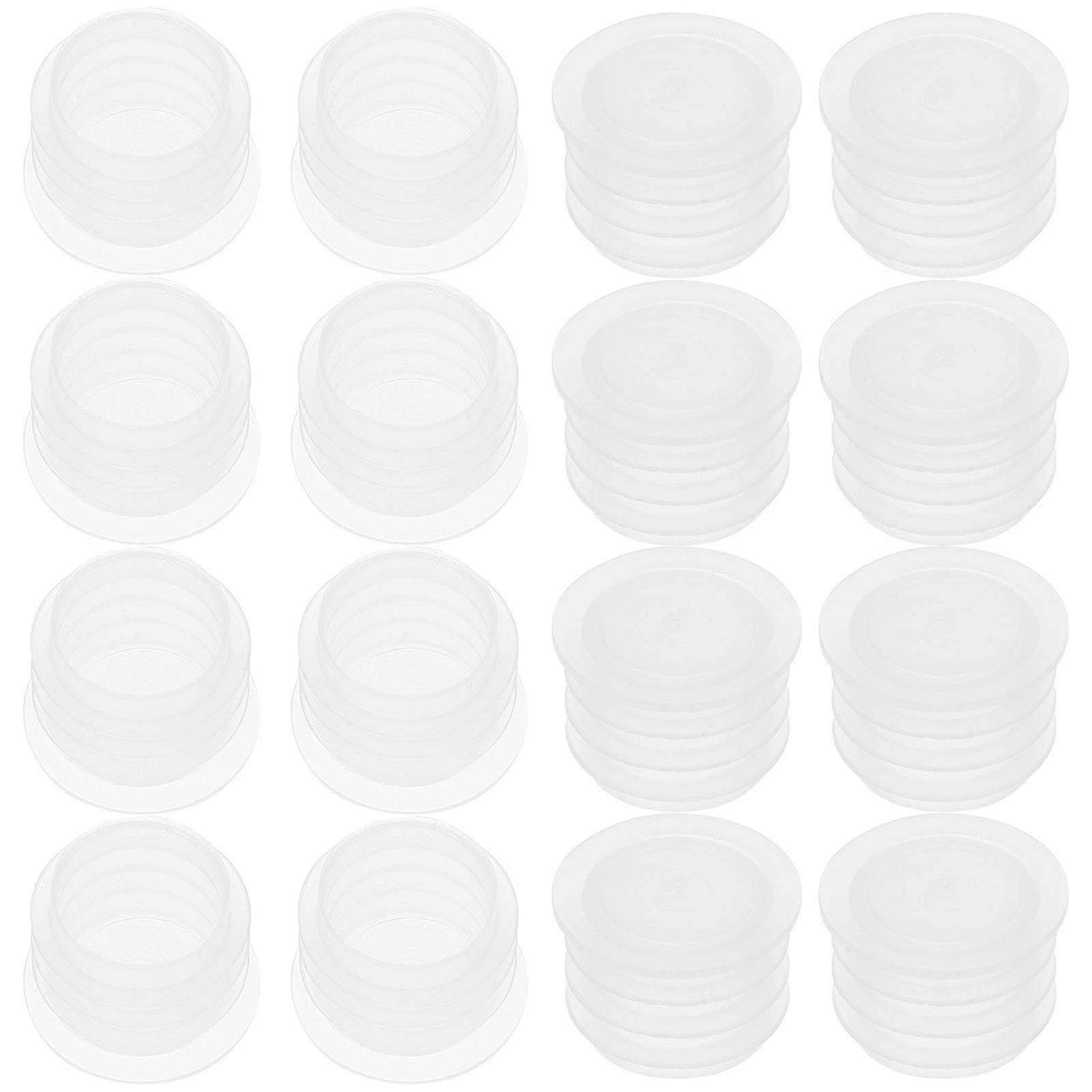 End Cap Sealing Plug Bottle Lids For Containers Everyday Use 100Pack Compatibility