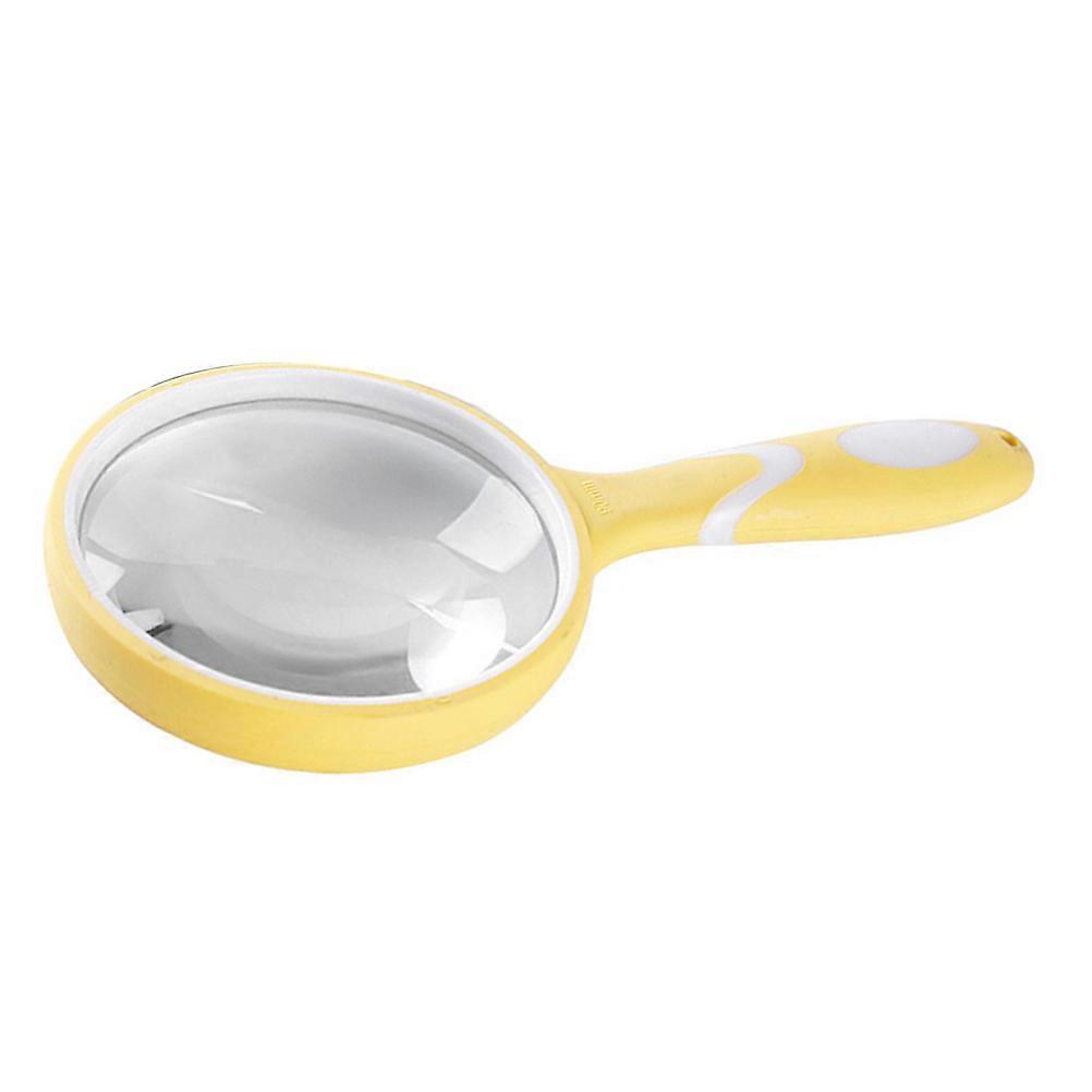 Optical Handheld Magnifier Handheld Magnifying Glass Elder 21X10CM Observation 1Set