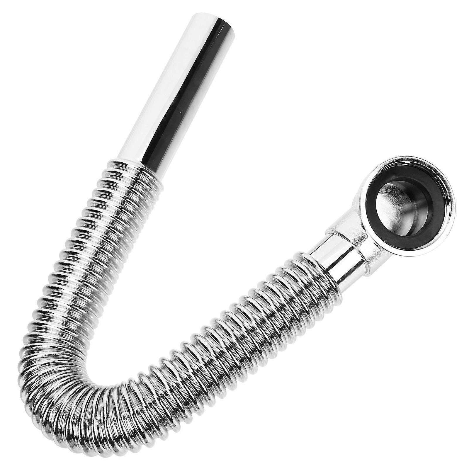Flexible Copper Drain Pipe Extension Hose for Bathtubs – Durable, Corrosion Resistant, Odor Free for Bathroom Use