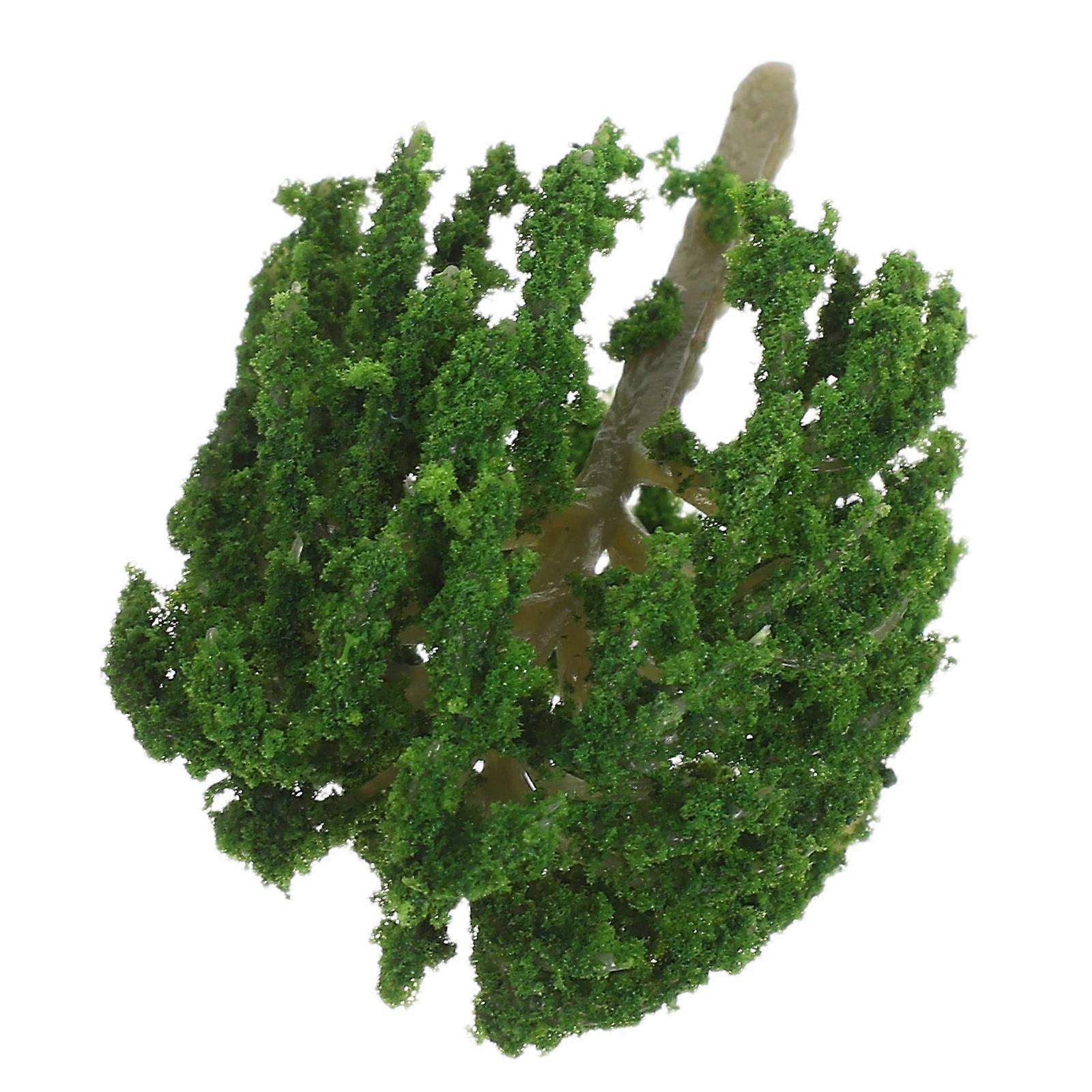 Mini Artificial Weeping Willow Tree, Small Plastic Simulation Tree for House Model Decoration, Realistic Miniature Garden Landscaping Decor for