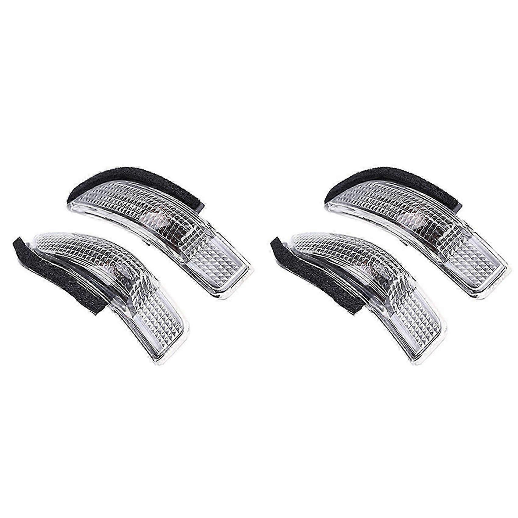 4PCS Side Rear Mirror Indicator Turn Signal Light for Yaris Prius C IM Venza