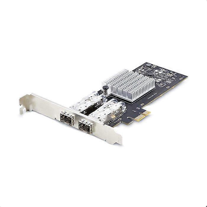 StarTech.com 2-Port GbE SFP-Netzwerkkarte, PCIe 2.0 x1, Intel I350-AM2, 2X 1GbE Controller-Karte, 1000BASE Kupfer/Glasfaser