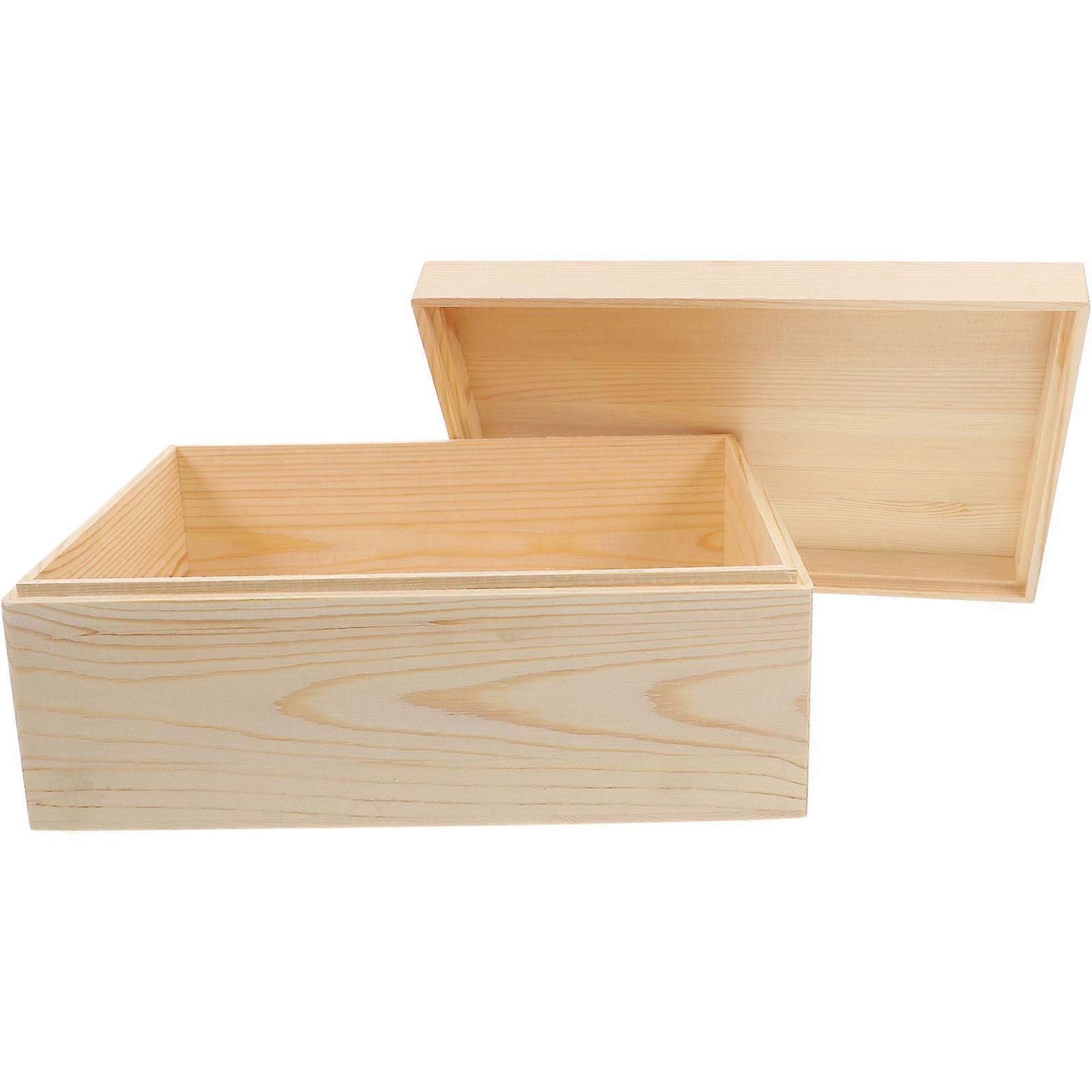 Storage Box Decorative Jewelry Organizer Multi-Functional Sleek Design 24.00X17.00X12.00CM 1Pack