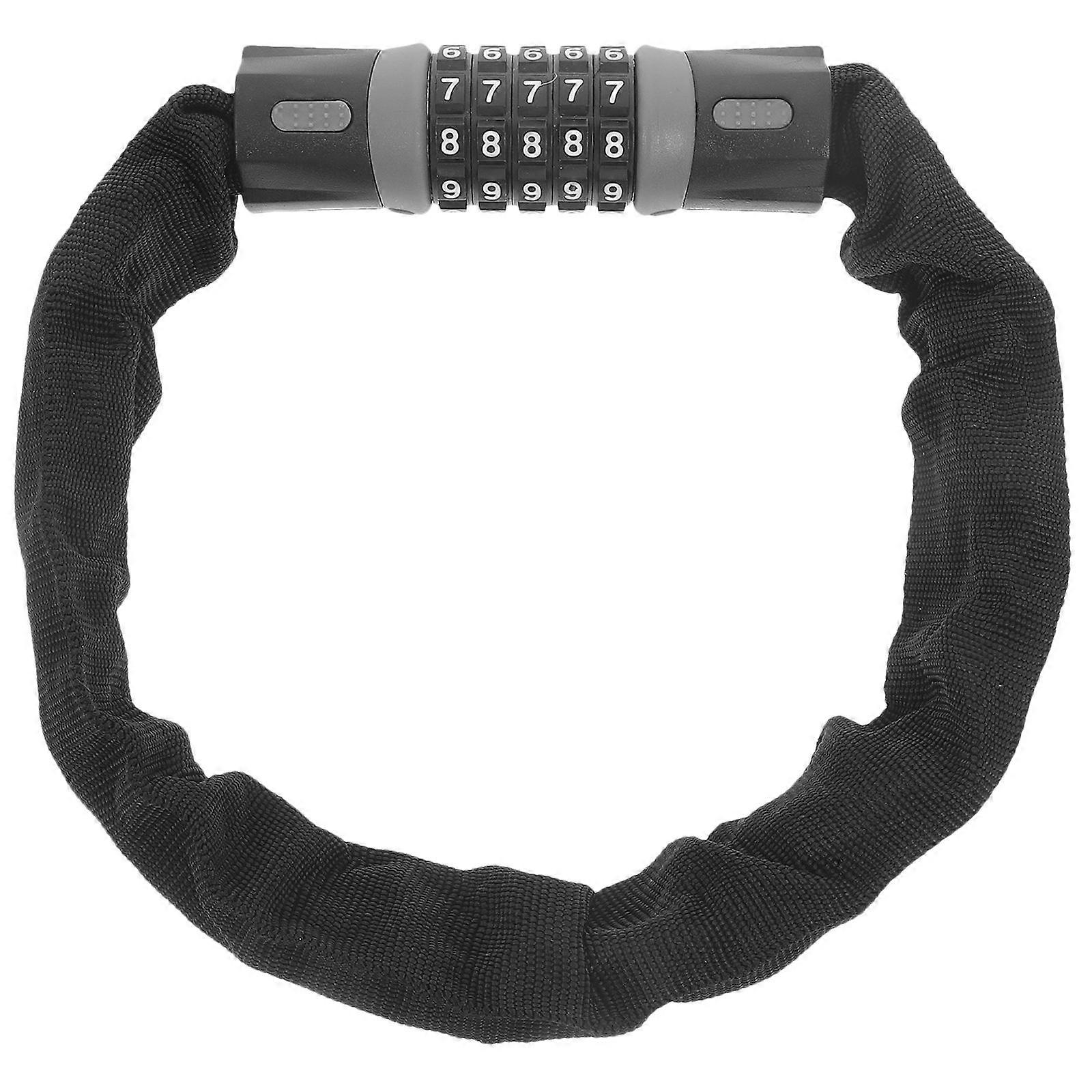 Bike Chain Lock with Scratch Password – Multi Functional Security Lock for Outdoor Cycling