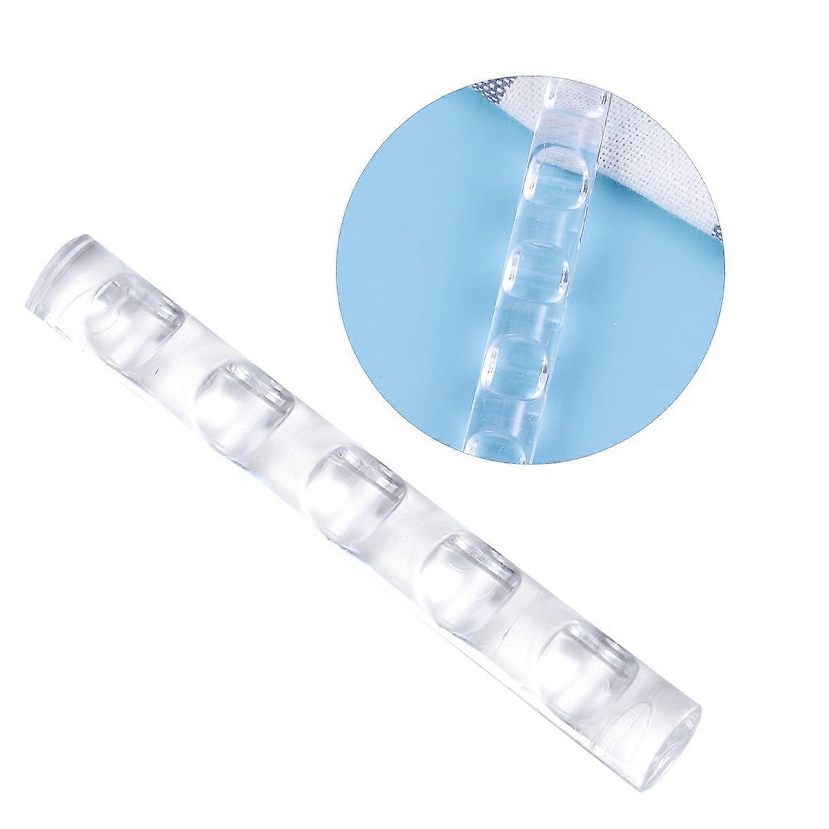 Nail Art Pen Holder with 5 Grids for Storage Transparent ABS Material Ultra Convenient for Salon