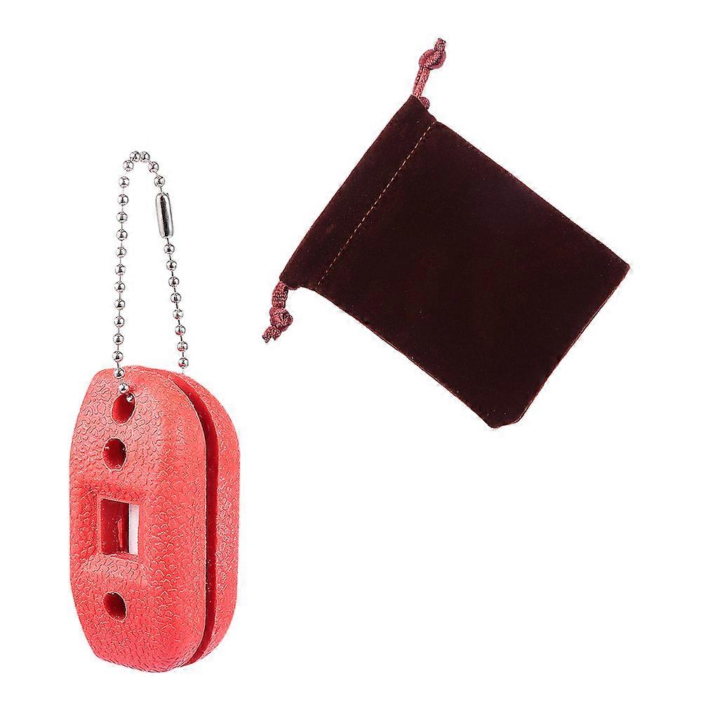 Convenient Skate Grinding Tool For Skating In Red Color Suitable For Rink Use With Skid-proof Features 1 Set