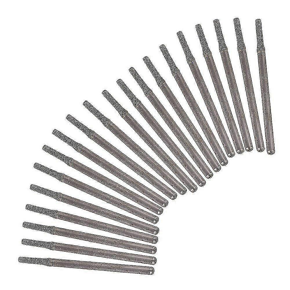 For 2mm Gems Diamond Drill Bits Hole Saw Drill Solid Bits Pack of 20 WS4013