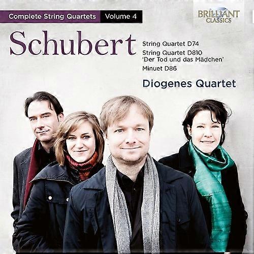 Schubert / Diogenes Quartet - String Quartets 4  [COMPACT DISCS] USA import