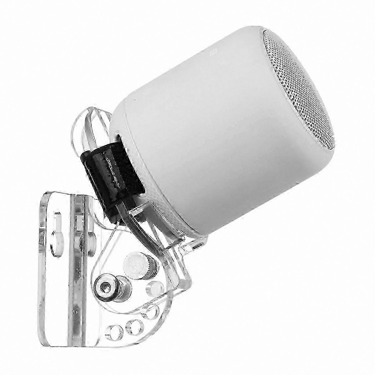 Adjustable Acrylic Stand for Extra BASS Portable Speakers, Compatible with Compact Sound Devices
