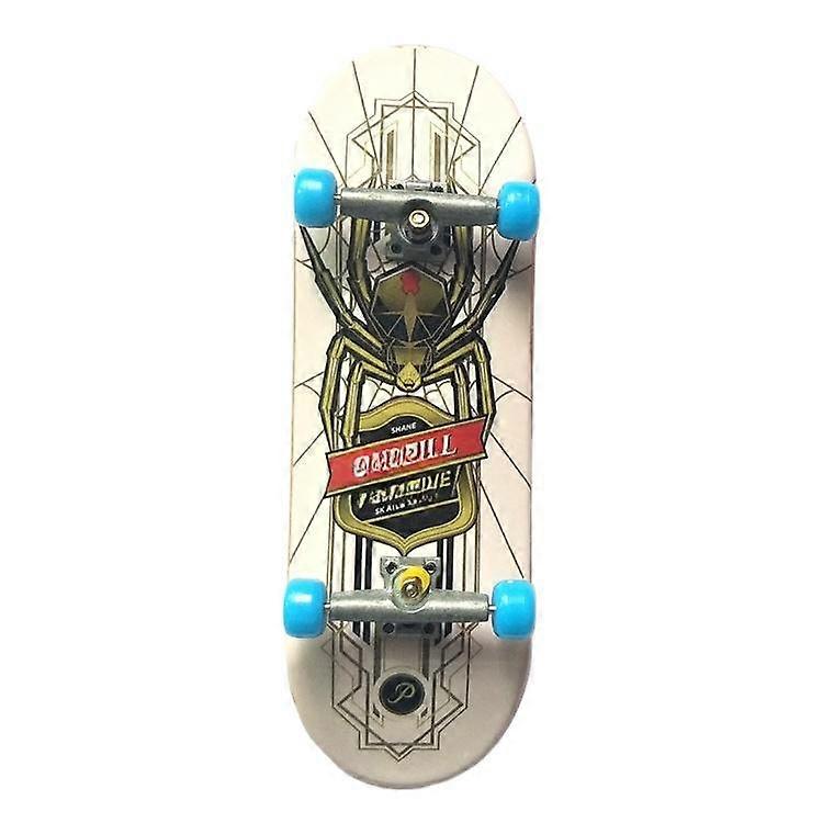 Mini Greppbräda Nyckelring Väska Charm Gåva Dubbel Kick Finger Skateboard för pojkar