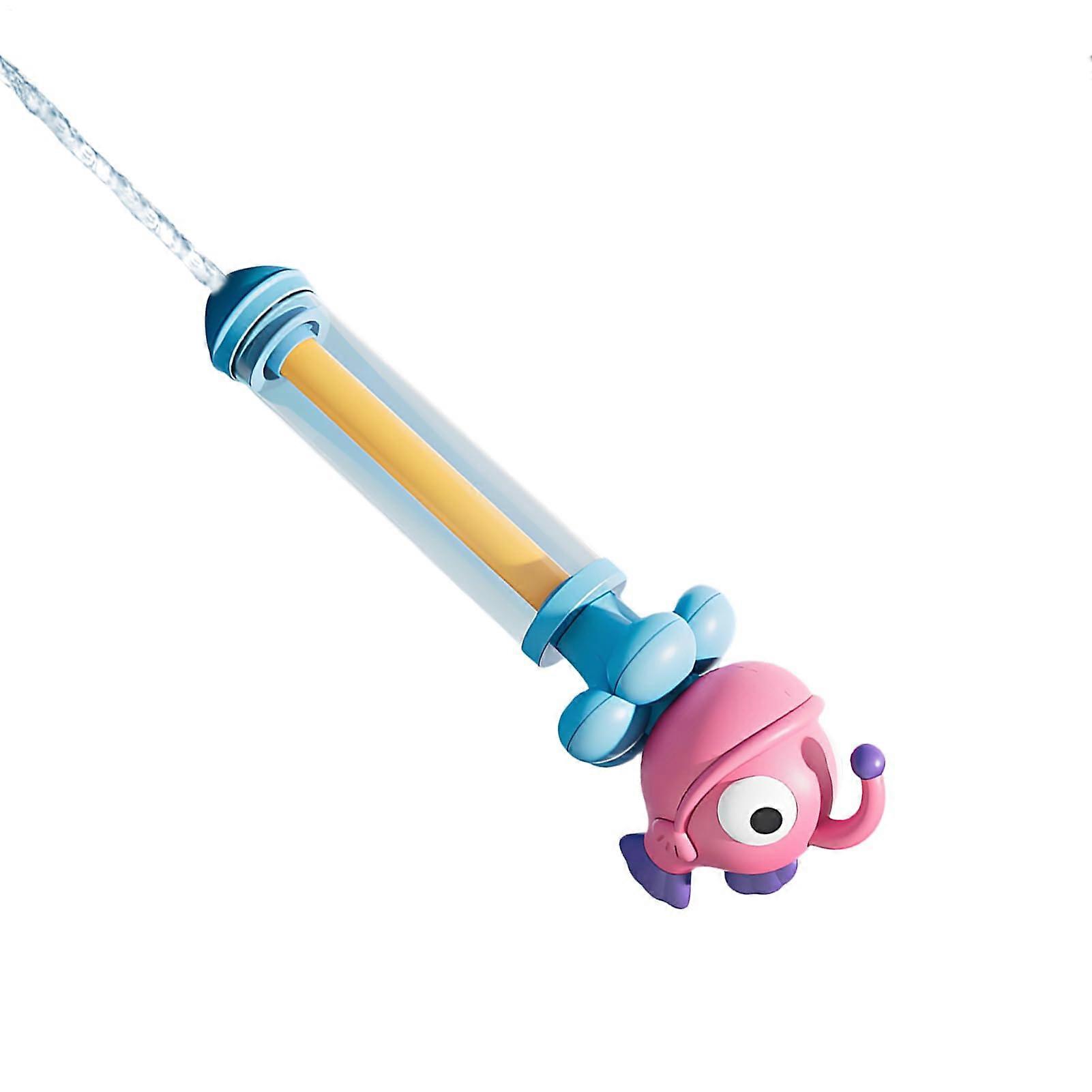 Longrange water toy with pump handle  Delivers powerful stream, guarantees epic battles
