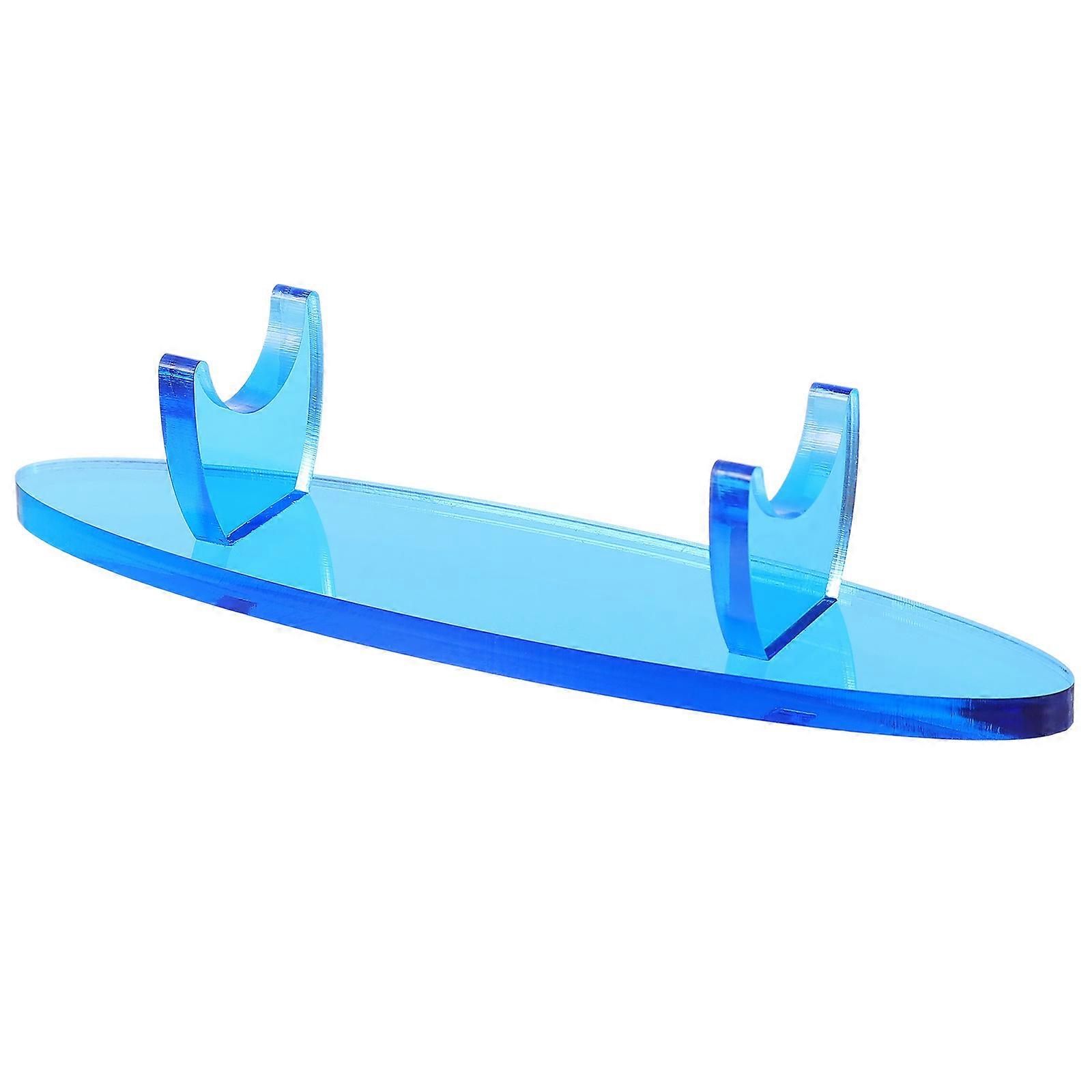 Pens Brushes Holder Rectangular Acrylic Desk Organizer For Professionals In Office Use 1Pack