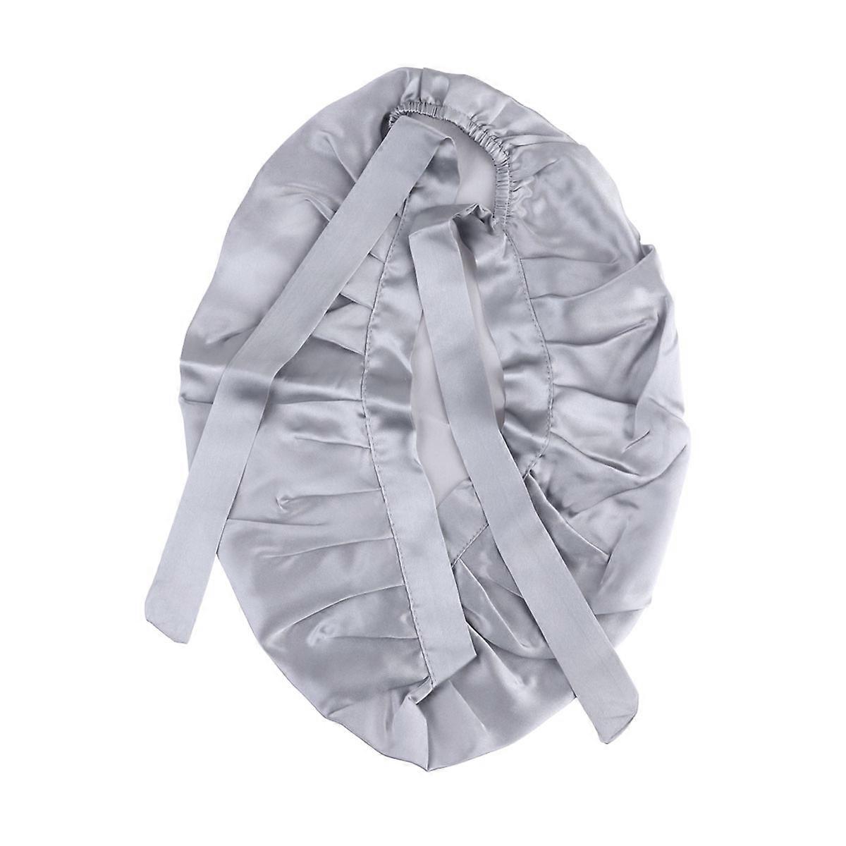 Silk Hair Wrap for Women – Comfortable, Breathable Sleep Cap with Spacious Design for Face Washing and Hair Protection