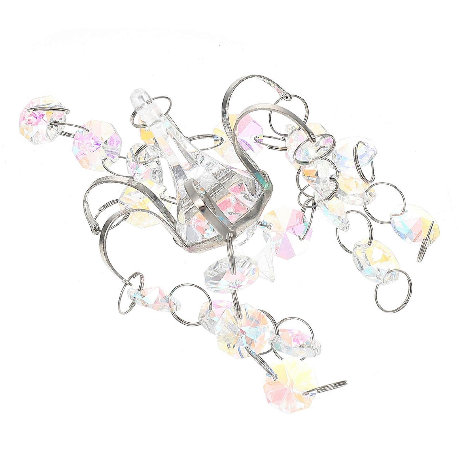 Beautiful Crystal Hanging Car Pendant With Unique Design 1Pcs Great For Car Interior Decoration And Gifting