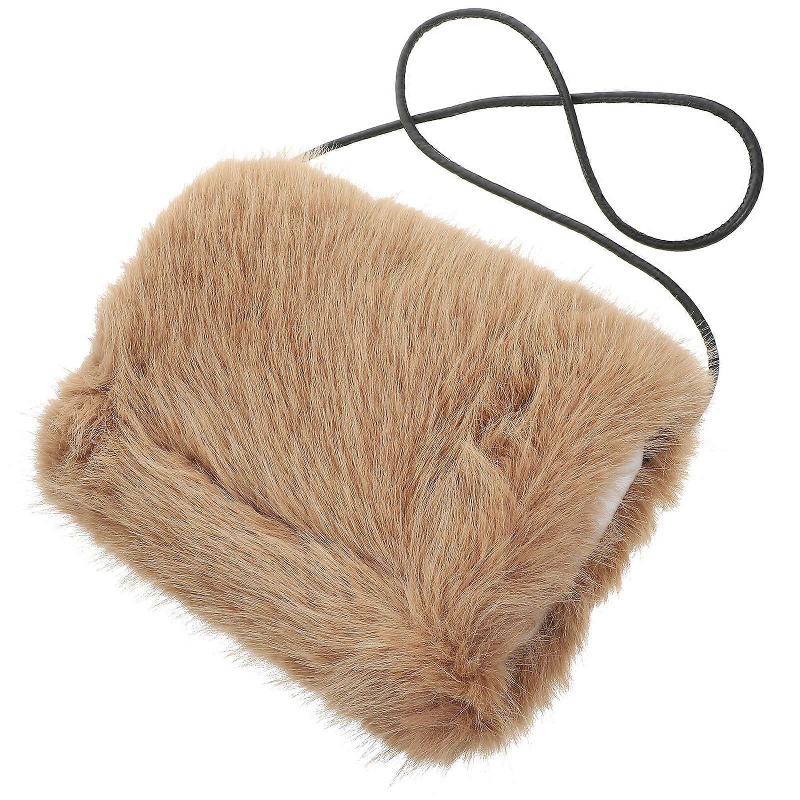 Imitation Hand Muff For Women Winter Clothing Accessories 30.00X18.00X4.00CM 1Set