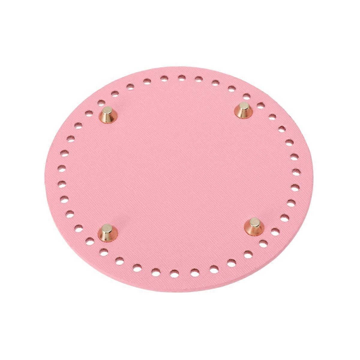 14CM Round Bottom Knitting DIY Material Suitable for Families Friends 1Pack Pink