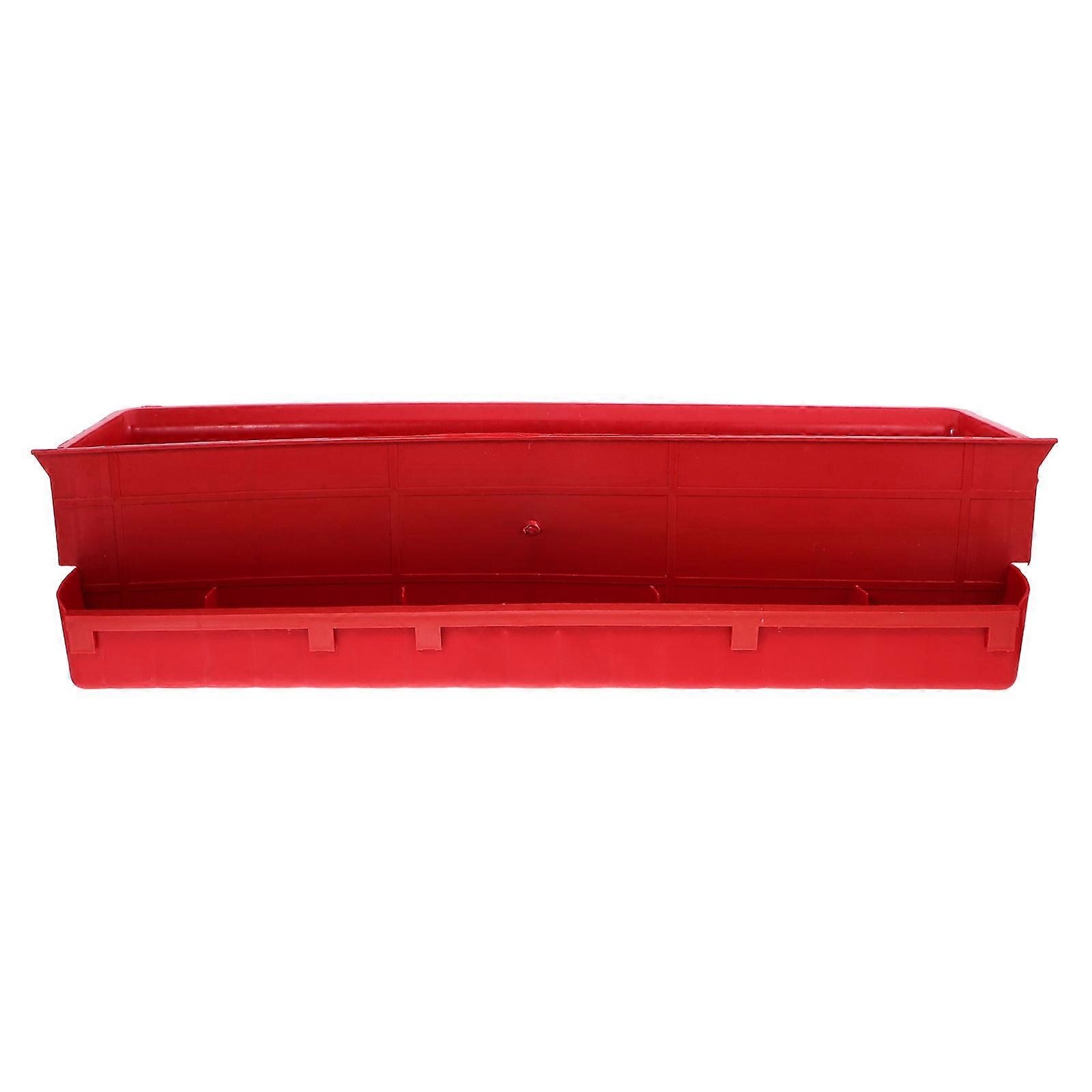 Automatic Chicken Feeder Durable Poultry Food Container Strong Toughness Outdoor Use Easy Clean Maintain for Chickens Birds