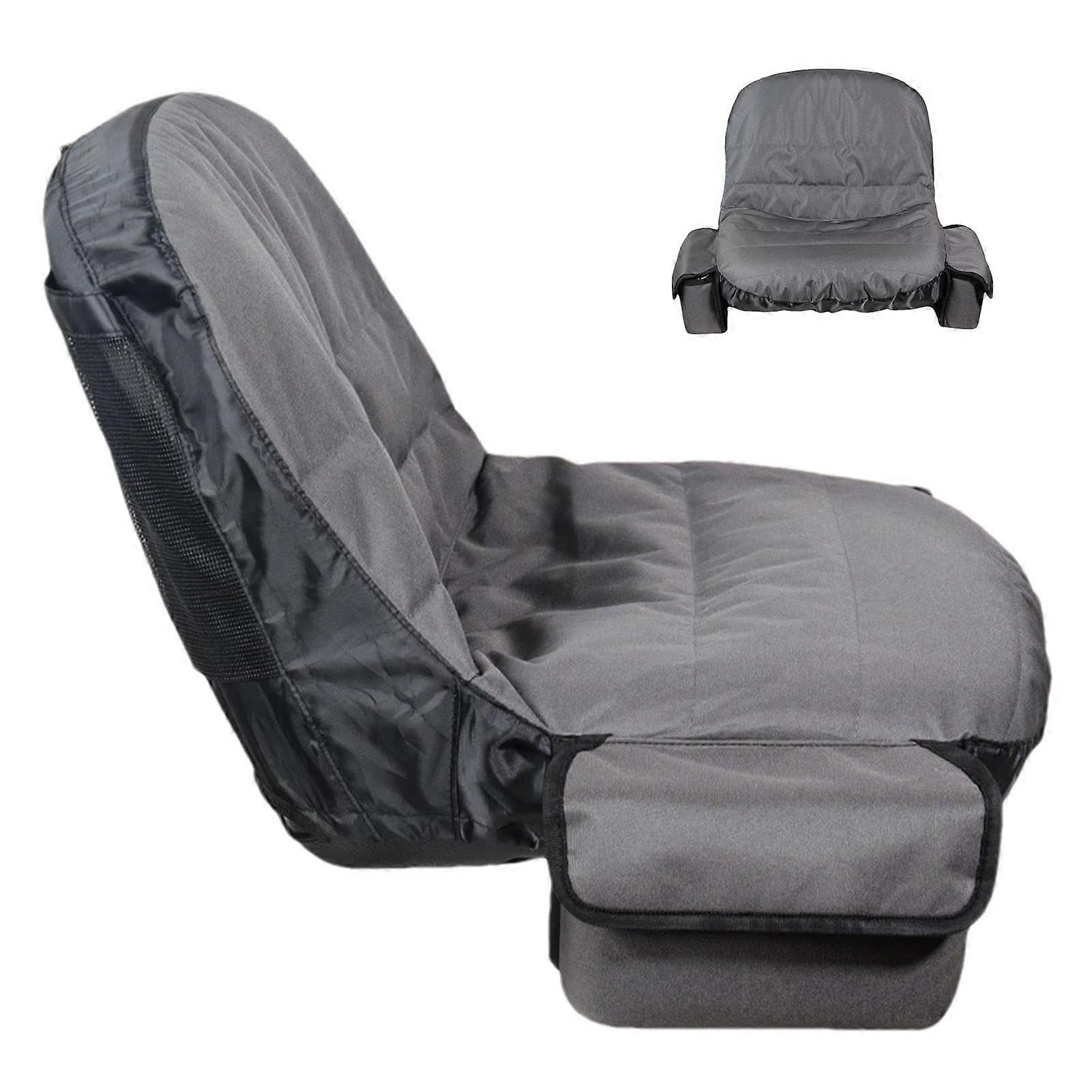 Lawn Mower Seat Waterproof Protector For Tractor Seat With Backrest Model F