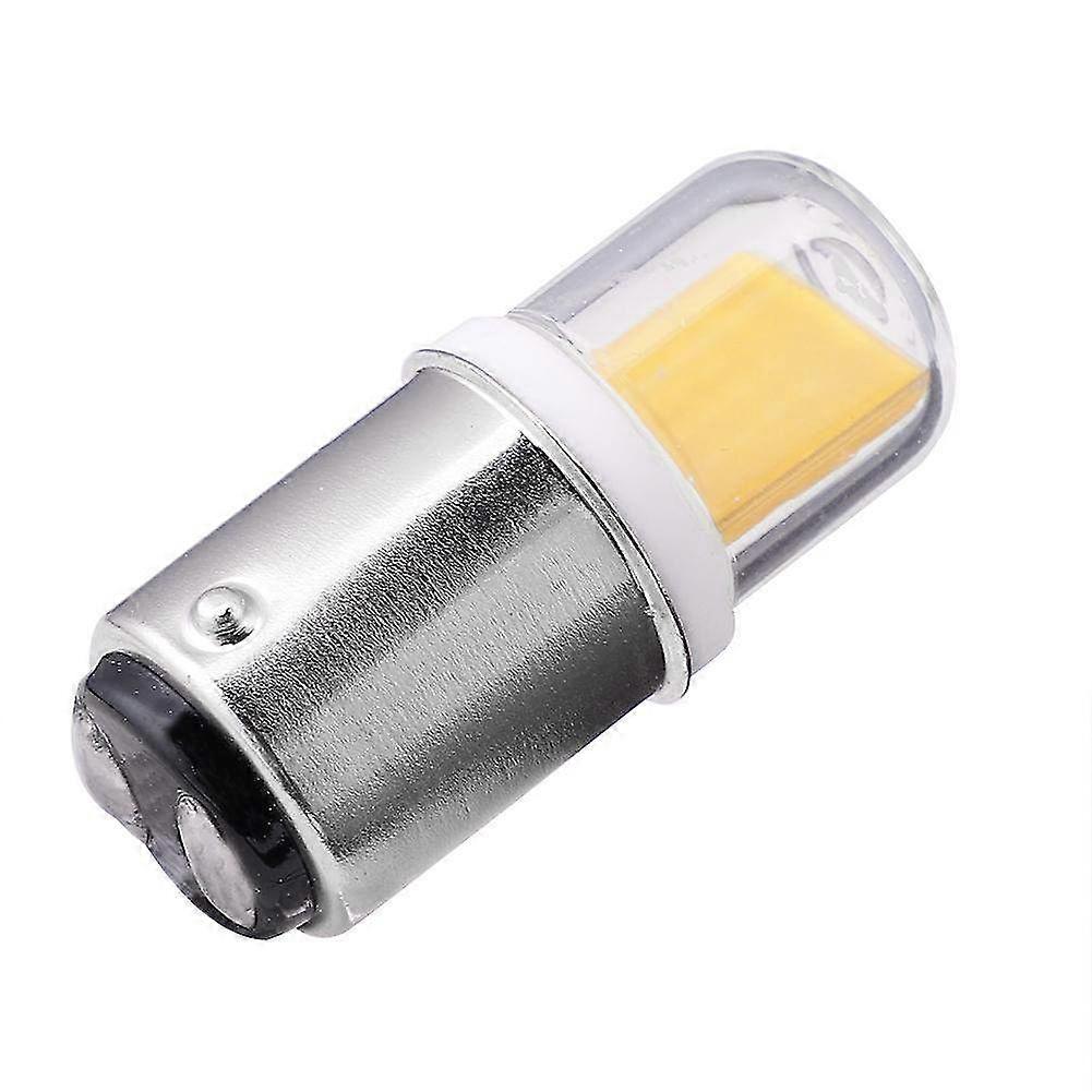 Dimmable 3W 220V LED COB Light Bulb with BA15D Base - Cold White 6000K Replacement for Halogen Lamp