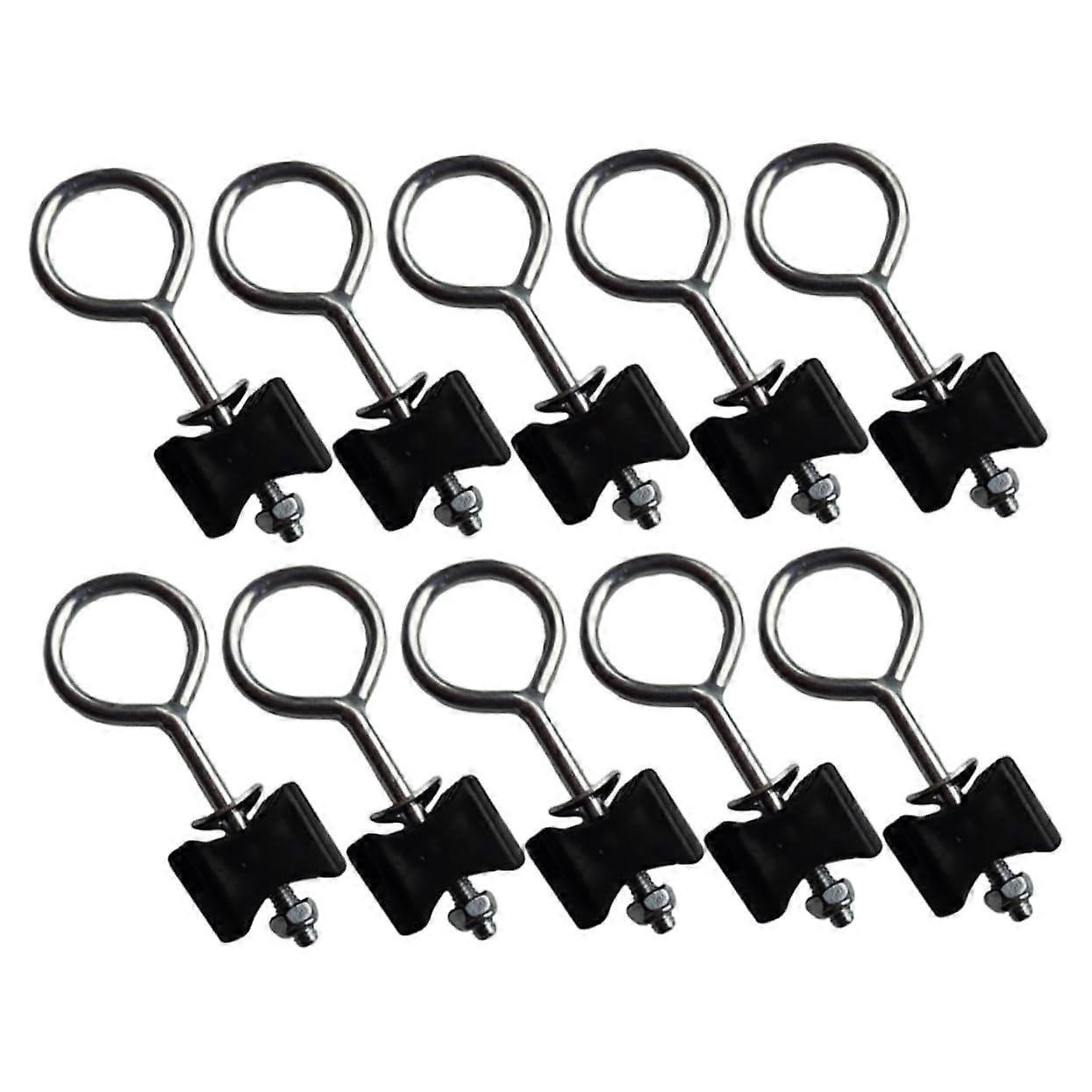 15-Piece Trampoline Replacement Parts Set With Galvanized Steel Round Screws And Nuts For Indoor And Outdoor Assembly