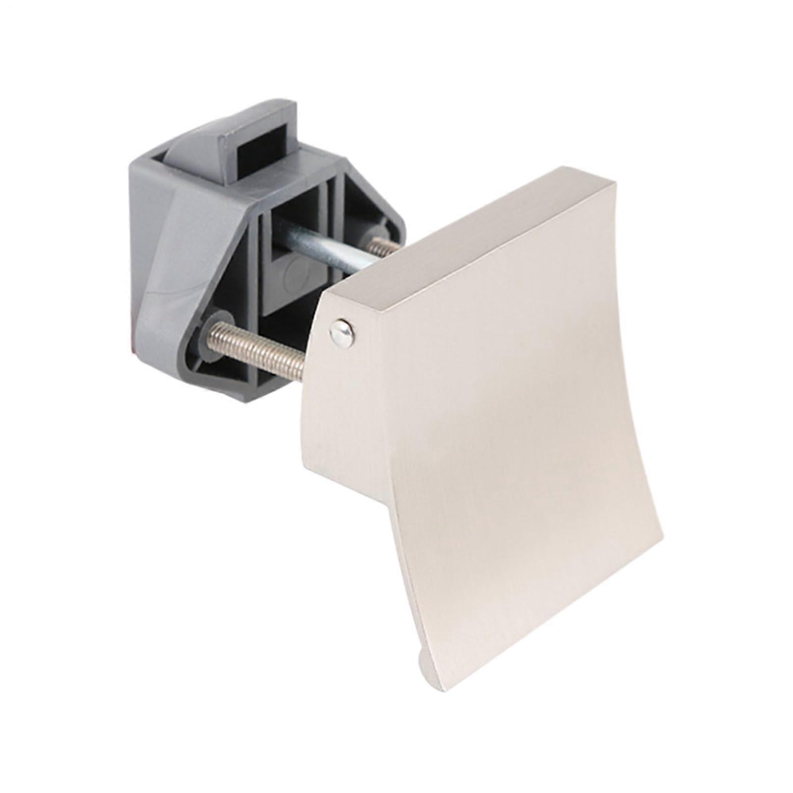Pushbutton Lock Keyless Kitchen Drawer Latch, Corrosion-Resistant Cabinet Door Security for Faux Furniture