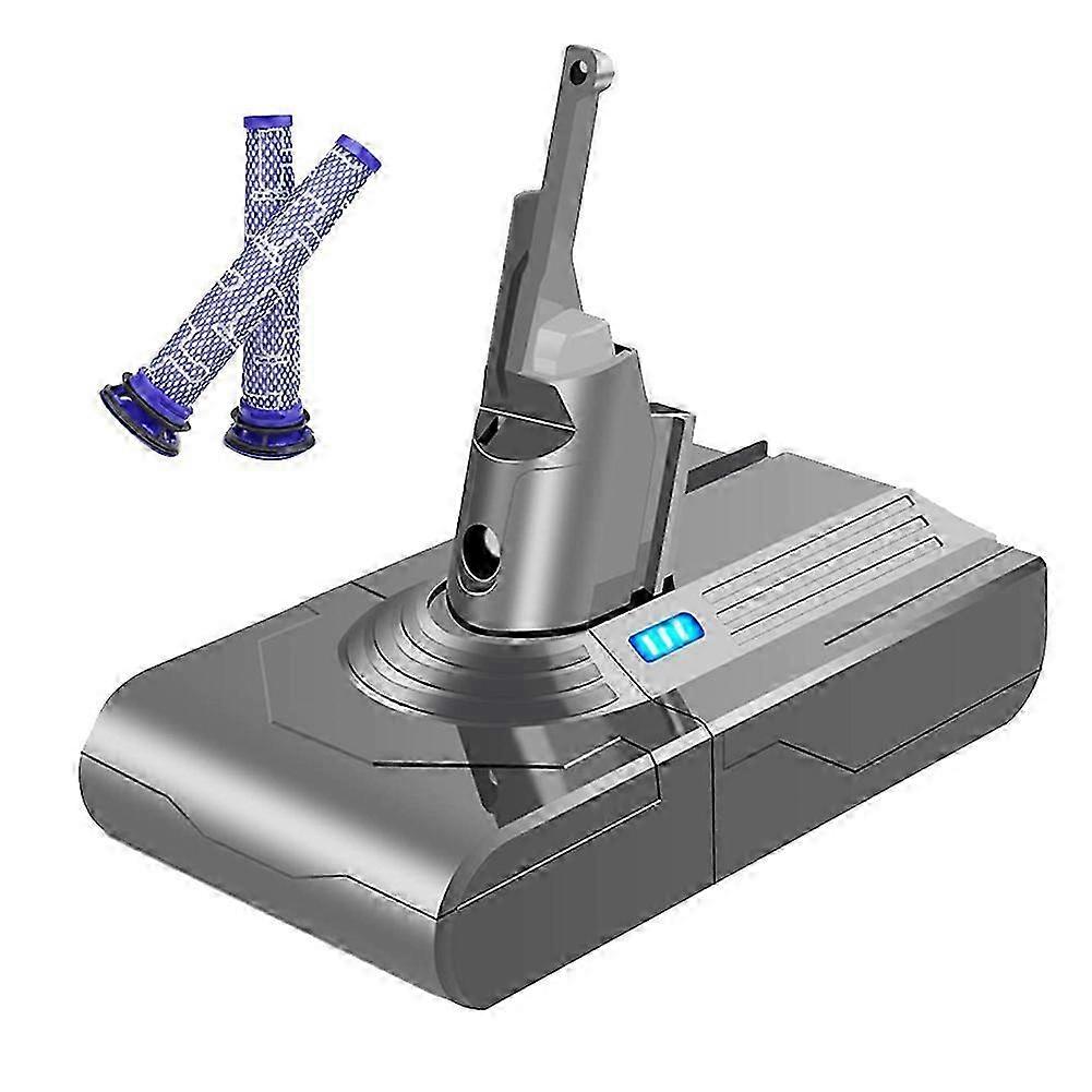 V8 batterijadapter en voorfilter vervanging voor V8 Absolute en V8 dierenstofzuiger