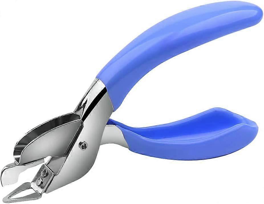 Blue Staple Puller - Non-Slip Handle Tool
