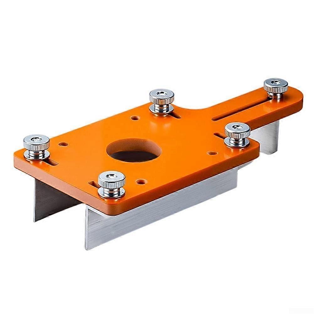 Wood router edge processing tool for professionals and hobbyists (with stopper)